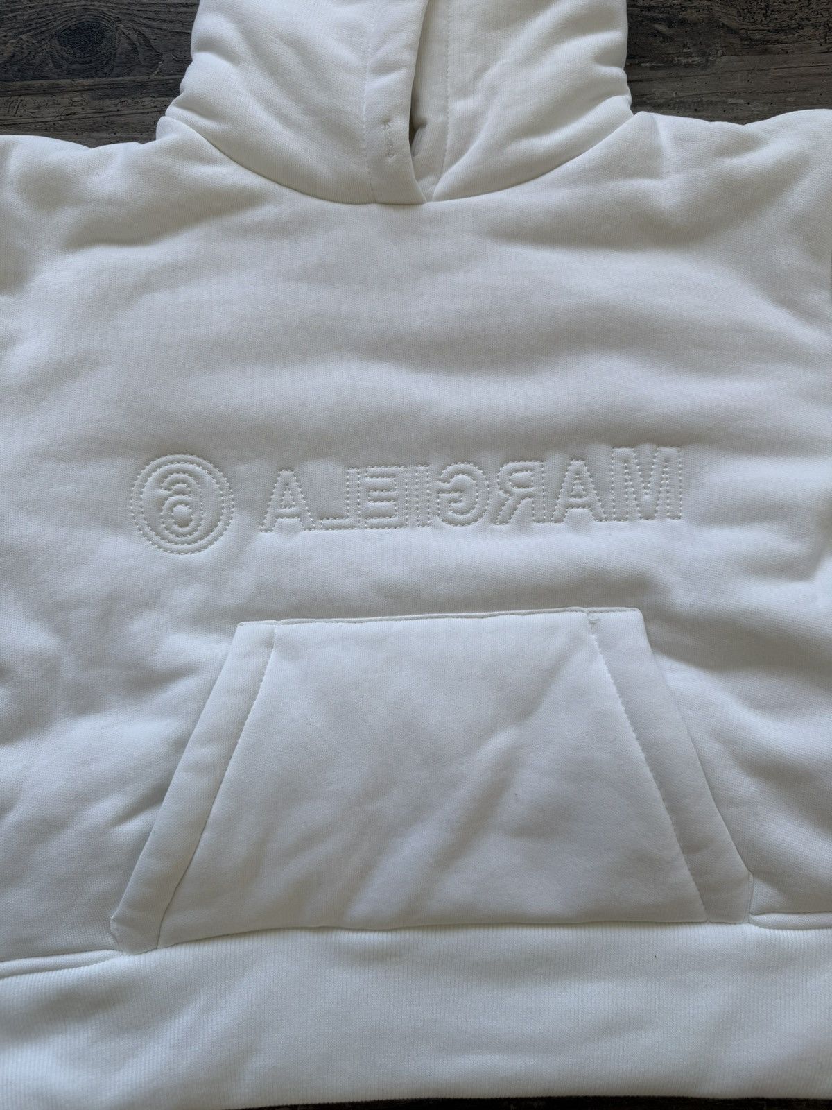 MM6 NWT - MM6 Maison Margiela Padded Logo Hoodie Size US S / EU 44-46 / 1 - 3 Thumbnail