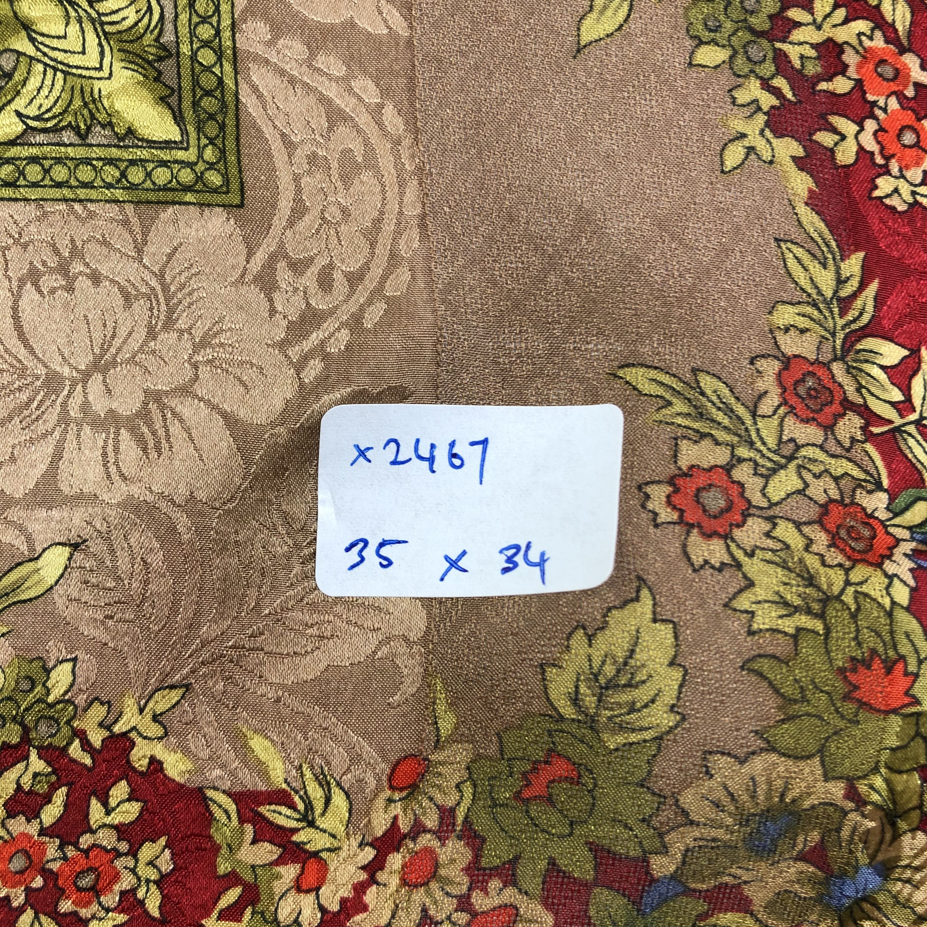 Vintage Vintage Silk Scarf Size ONE SIZE - 6 Thumbnail