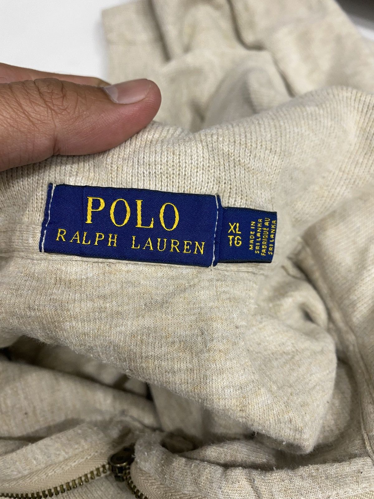 Ralph Lauren POLO RALPH LAUREN HALF ZIPPER Size US XL / EU 56 / 4 - 9 Thumbnail