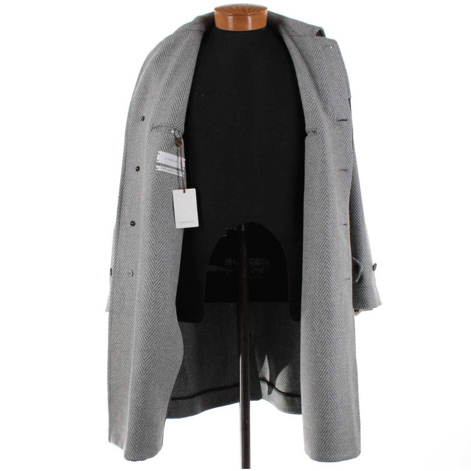 Caruso Caruso Coat Size XL US In Gray Wool Blend Size US XL / EU 56 / 4 - 8 Thumbnail