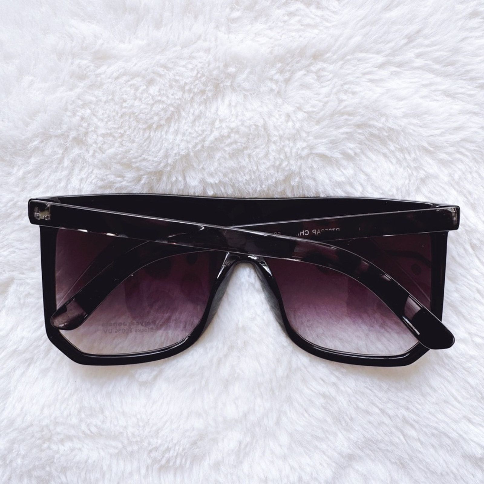 Other Kira Black Oversized Sunglasses Size ONE SIZE - 10 Thumbnail