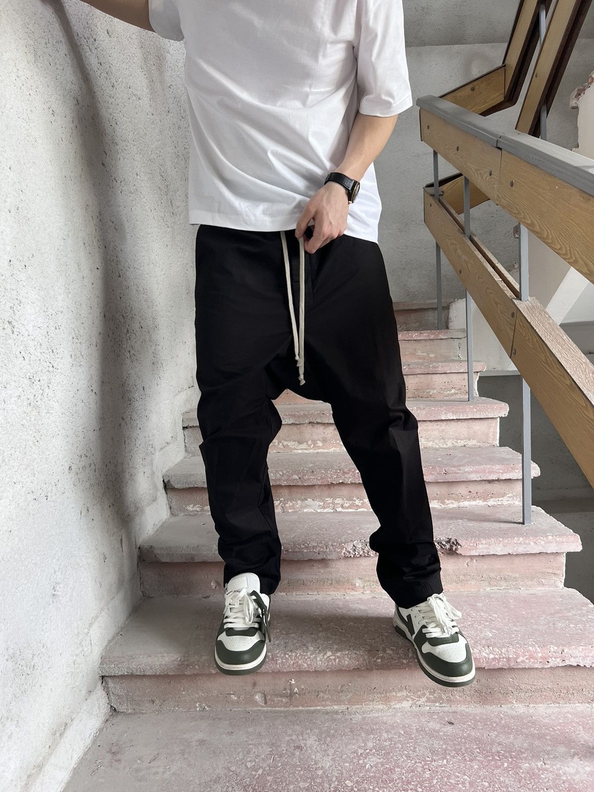 Rick Owens SS24 LIDO RICK OWENS BLACK PANTS Size US 38 / EU 54 - 17 Thumbnail