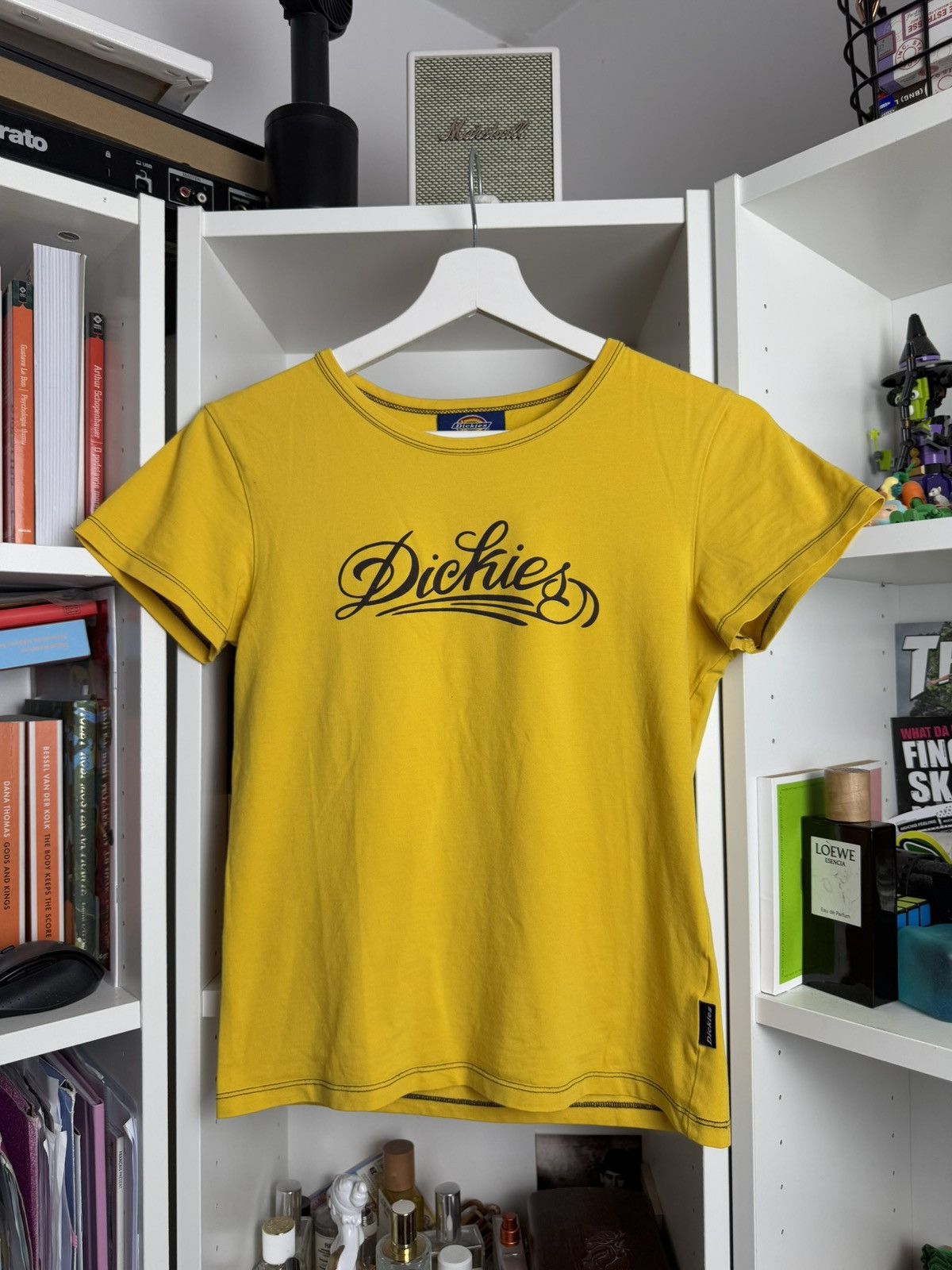 Dickies × Vintage Vintage y2k cropped t-shirt Dickies big logo M skate workwear Size M / US 6-8 / IT 42-44 - 1 Thumbnail