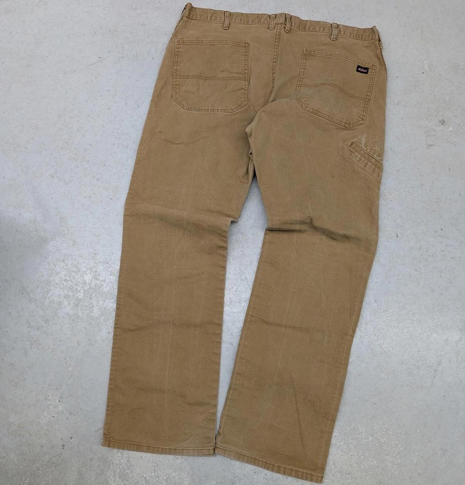 Dickies 2000s Y2K Dickies Brown Carpenter Canvas Pants Size US 38 / EU 54 - 1 Thumbnail