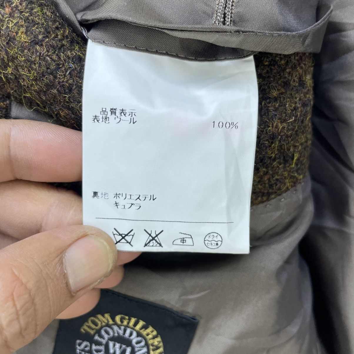 Autumn Cashmere 💥Vintage Harris Tweed Jacket Size M / US 6-8 / IT 42-44 - 11 Thumbnail