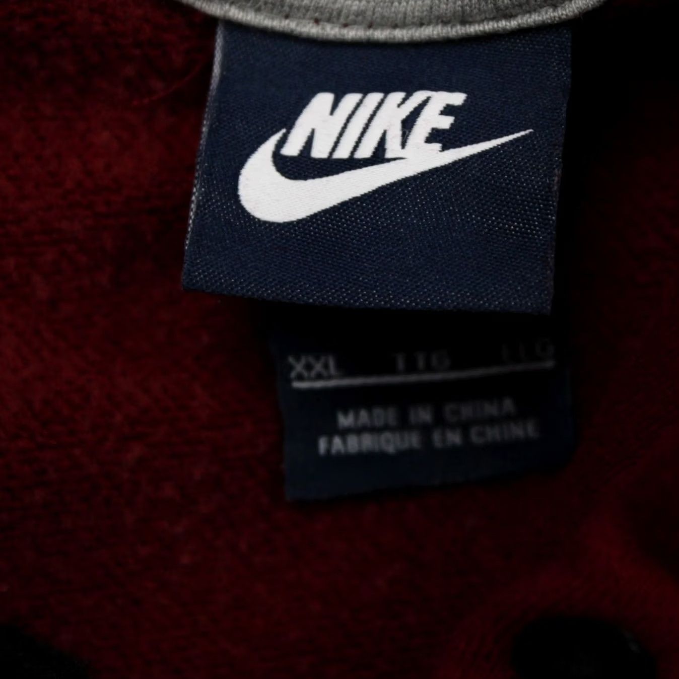 Nike Nike Hoodie Mens 2XL Red Center Swoosh Fleece Hooded Sweatshirt Size US XXL / EU 58 / 5 - 5 Thumbnail