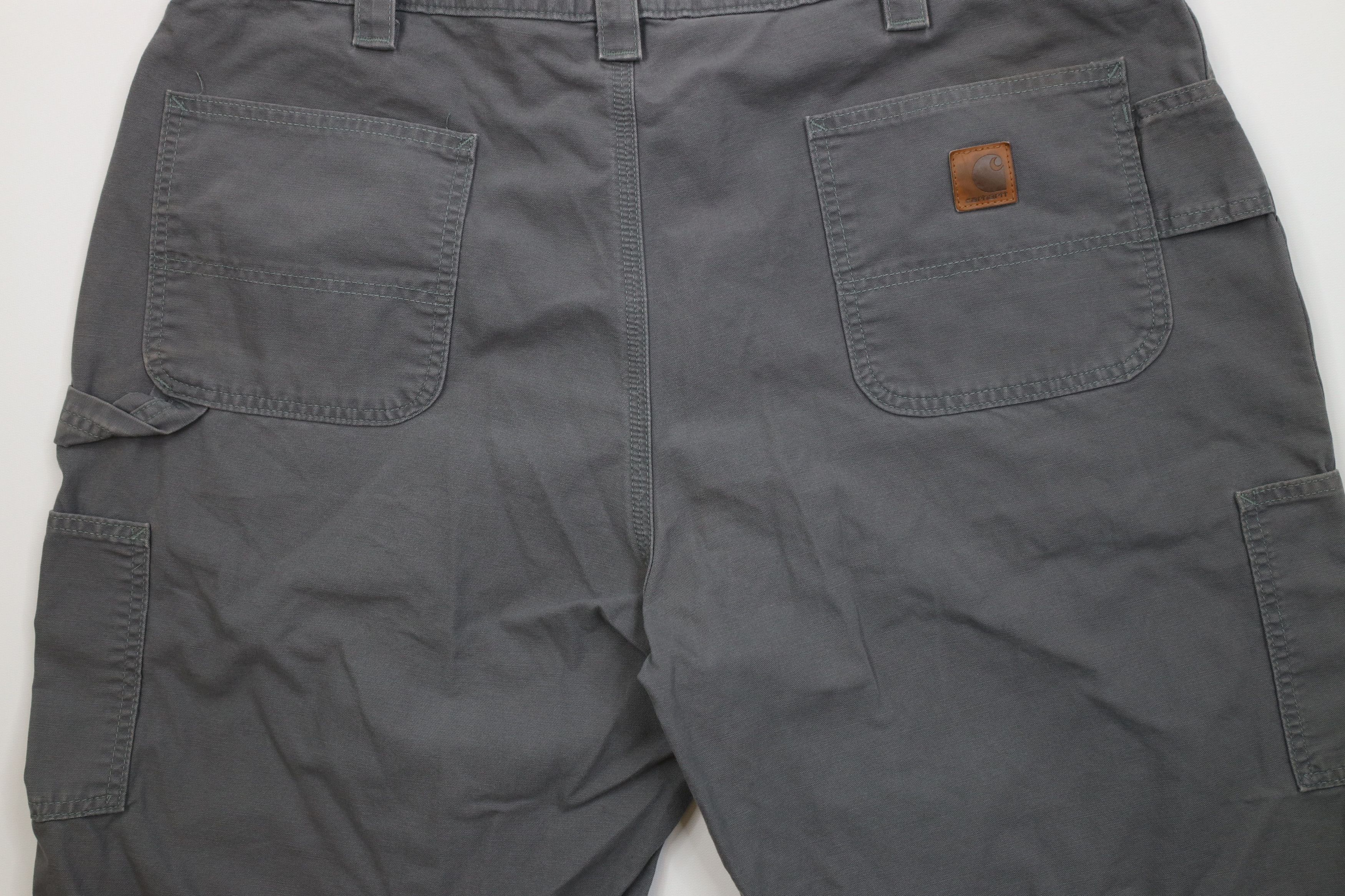Carhartt Vintage Y2K Carhartt Above Knee Canvas Relaxed Fit Shorts Size US 42 / EU 58 - 10 Thumbnail