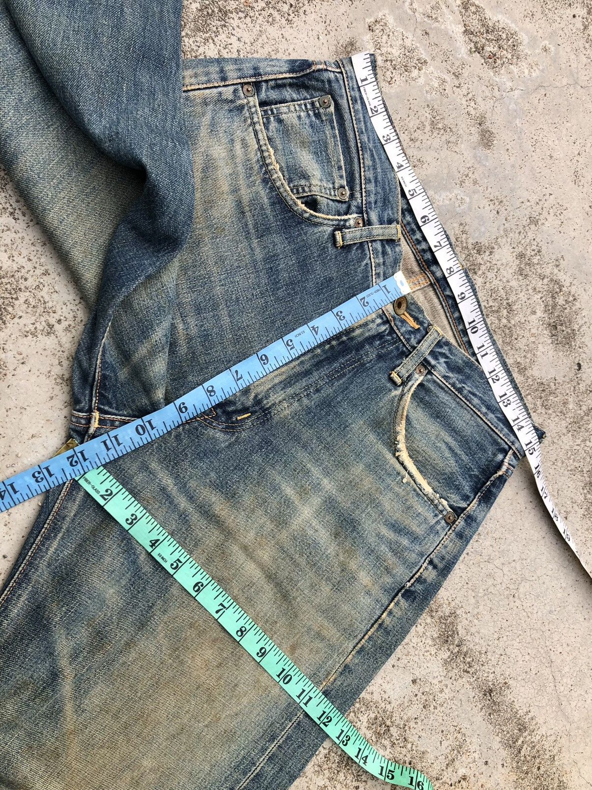 Edwin RUSTY SELVEDGE WIDE LEG DENIM BY EDWIN Size US 30 / EU 46 - 13 Thumbnail