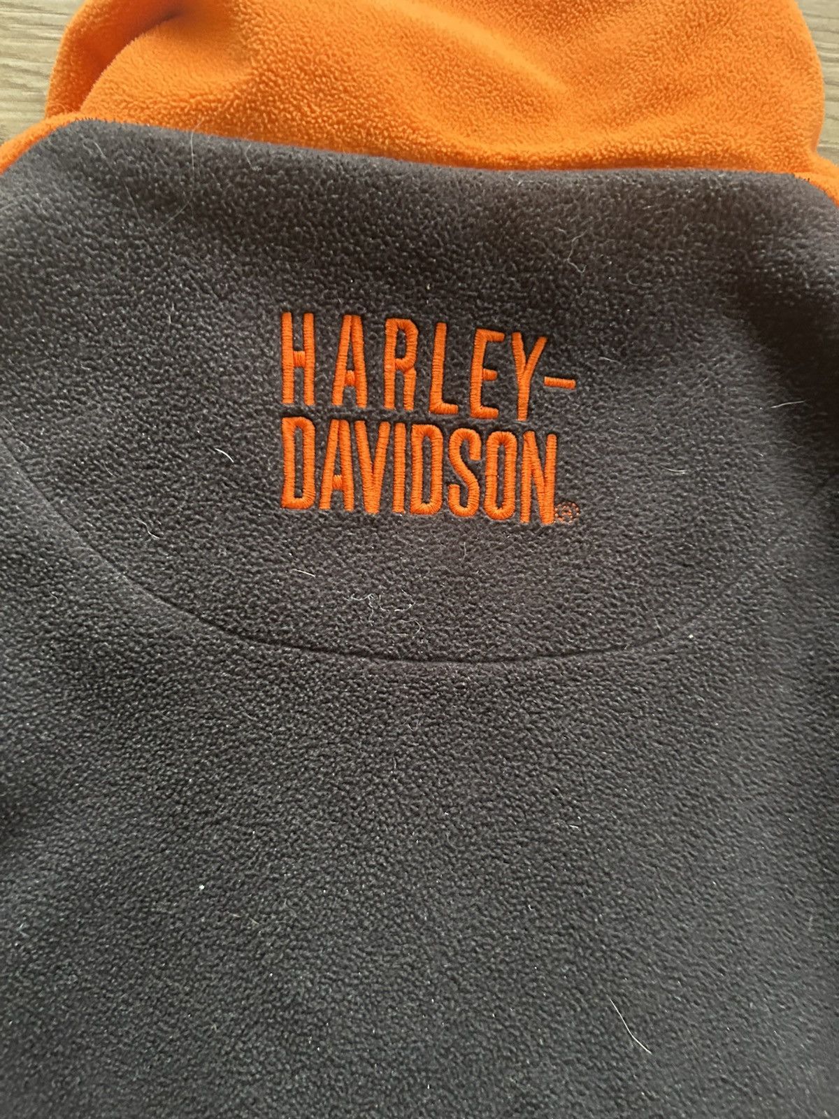 Harley Davidson Harley Davidson Double Zip Waterproof Fleece Pullover Size US XL / EU 56 / 4 - 12 Thumbnail