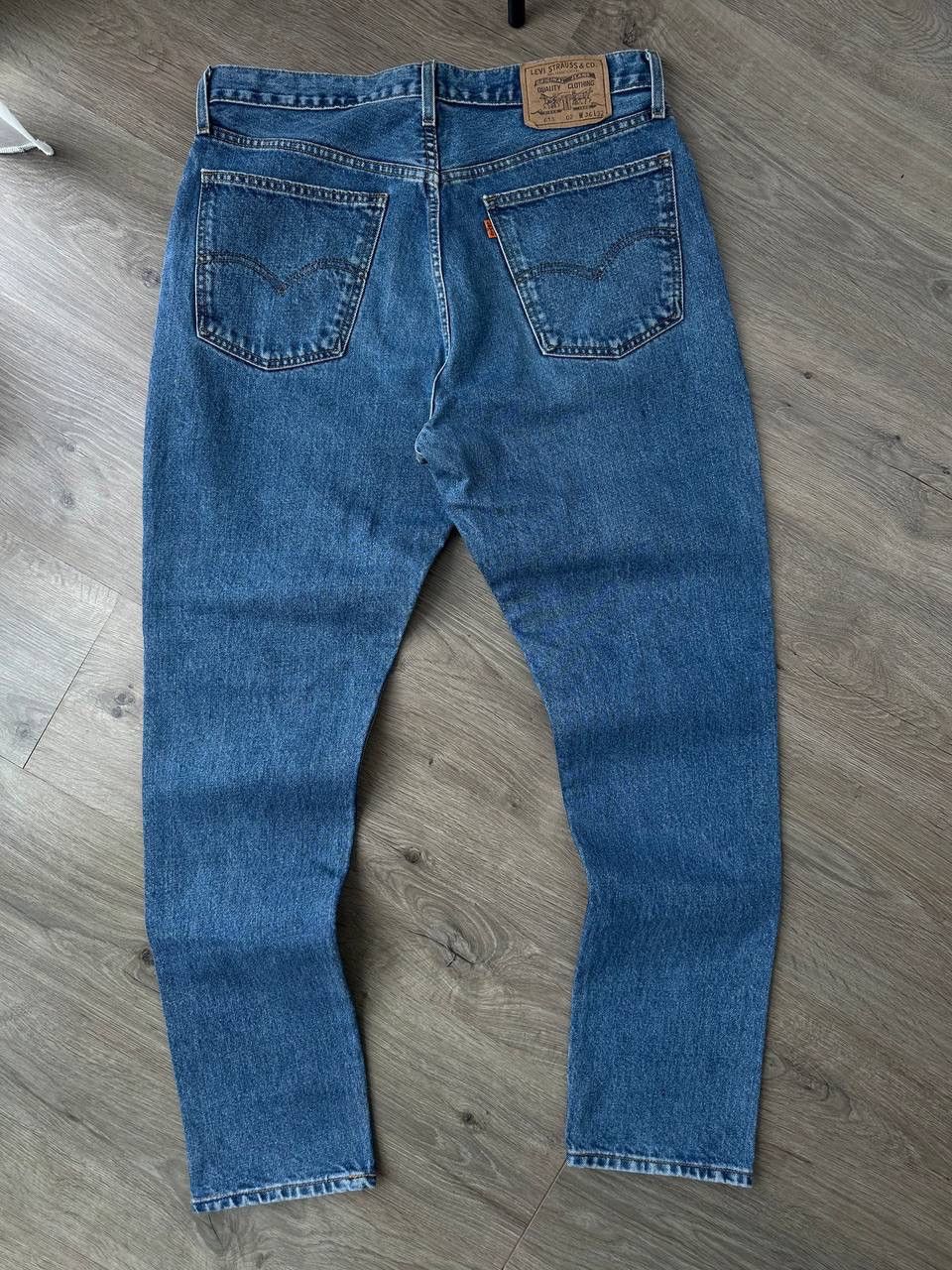 Levi's × Vintage Vintage Levi’s Denim Blue Orange Tab Pants Size US 36 / EU 52 - 1 Thumbnail