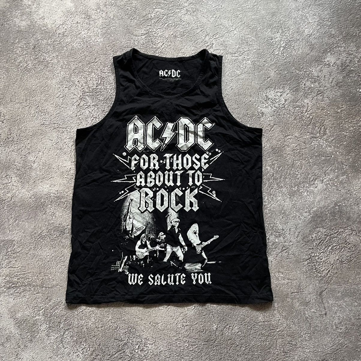 Band Tees Vintage Y2K AC DC Skeleton Face Blood DEAD Skulls Horror Tee Size US L / EU 52-54 / 3 - 2 Thumbnail
