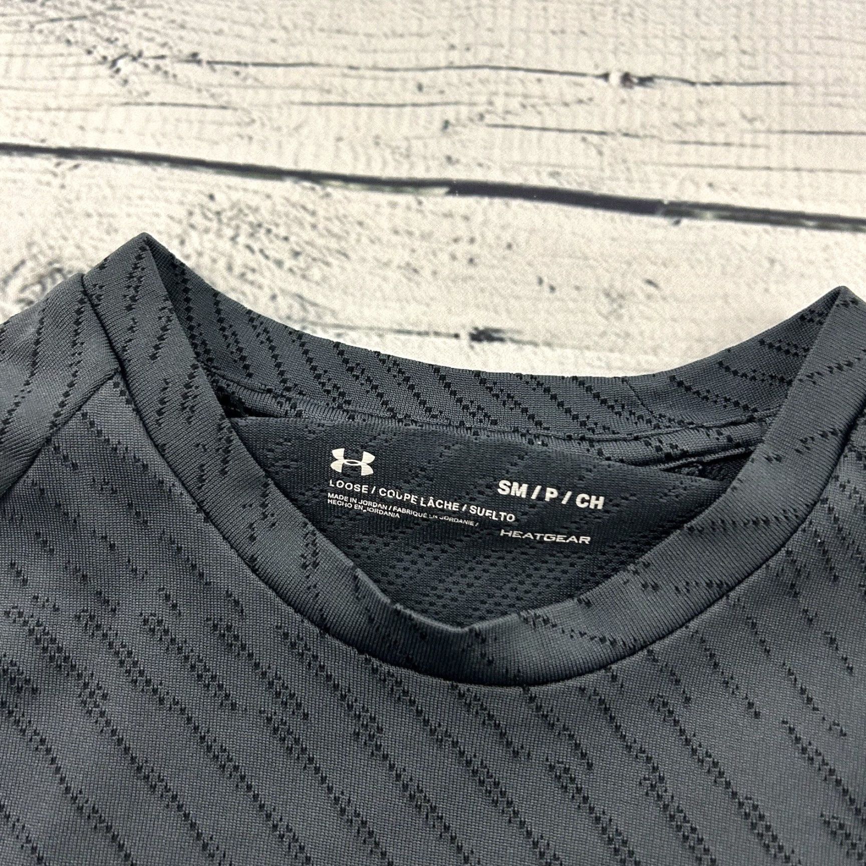 Under Armour Under Armour HeatGear Athletic Short Sleeve T Shirt Mens S Gray Size US S / EU 44-46 / 1 - 2 Thumbnail
