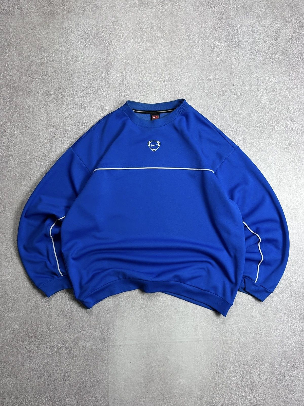 Nike Vintage 90s Nike Team Boxy Sweatshirt Y2K XL Size US XL / EU 56 / 4 - 1 Thumbnail