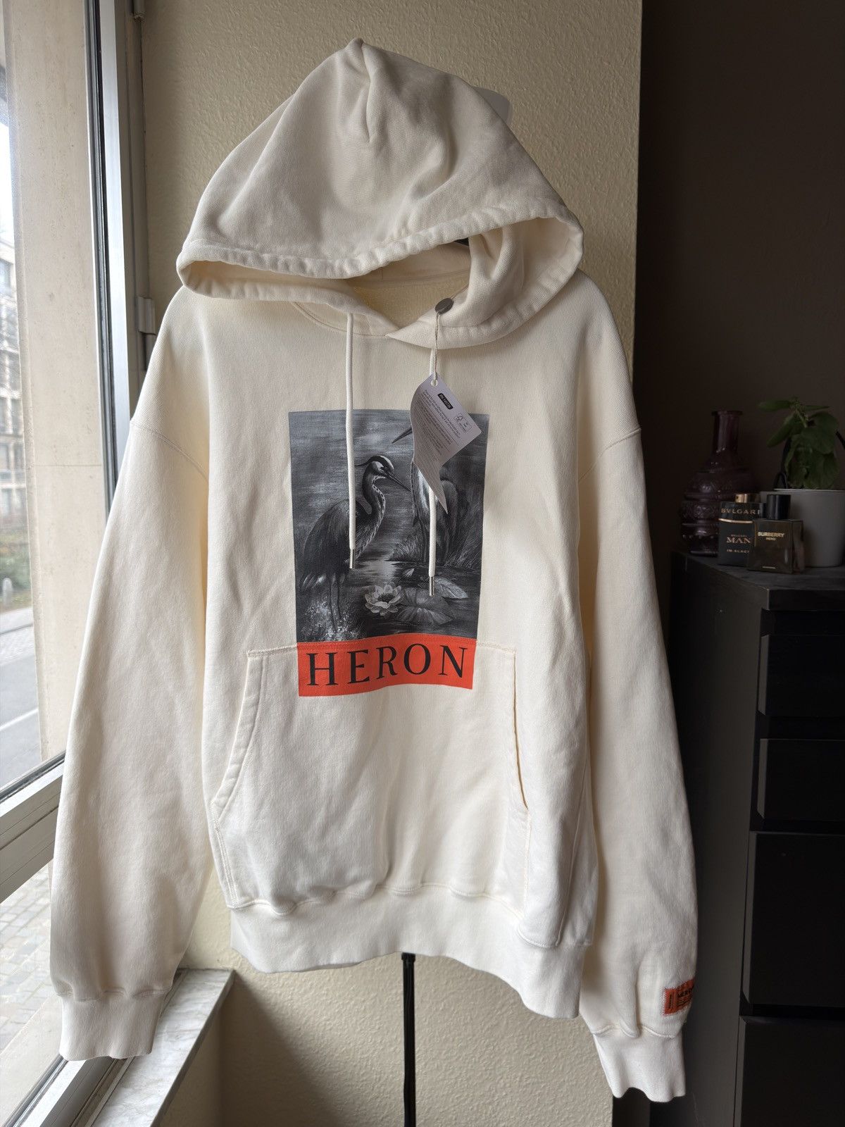 Heron Preston Heron Preston crane big logo new hoodie XL Size US XL / EU 56 / 4 - 1 Thumbnail