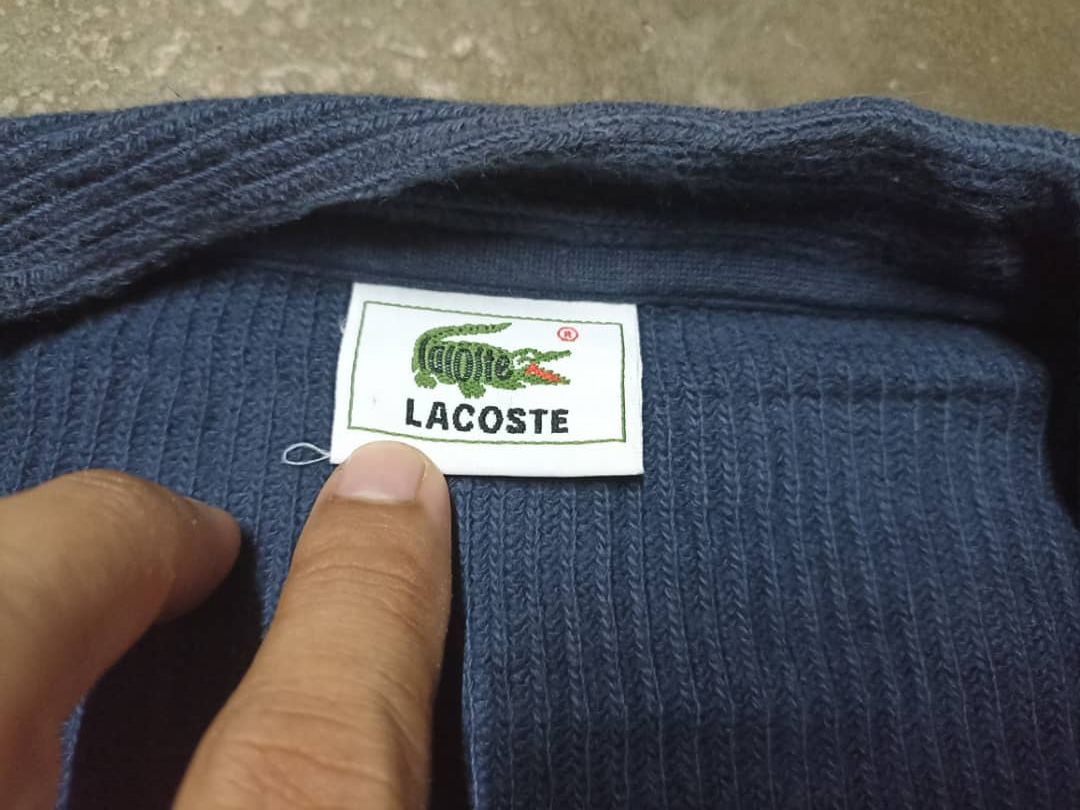 Lacoste Lacoste Cardigan Button up Size US L / EU 52-54 / 3 - 11 Thumbnail