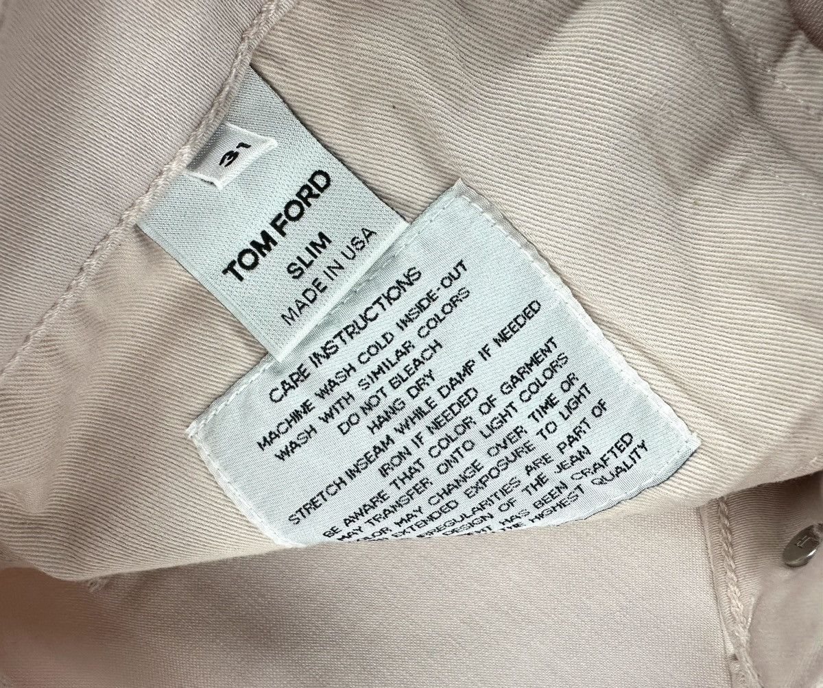 Tom Ford Tom Ford Slim-Fit Selvedge Jeans Size US 31 - 13 Thumbnail
