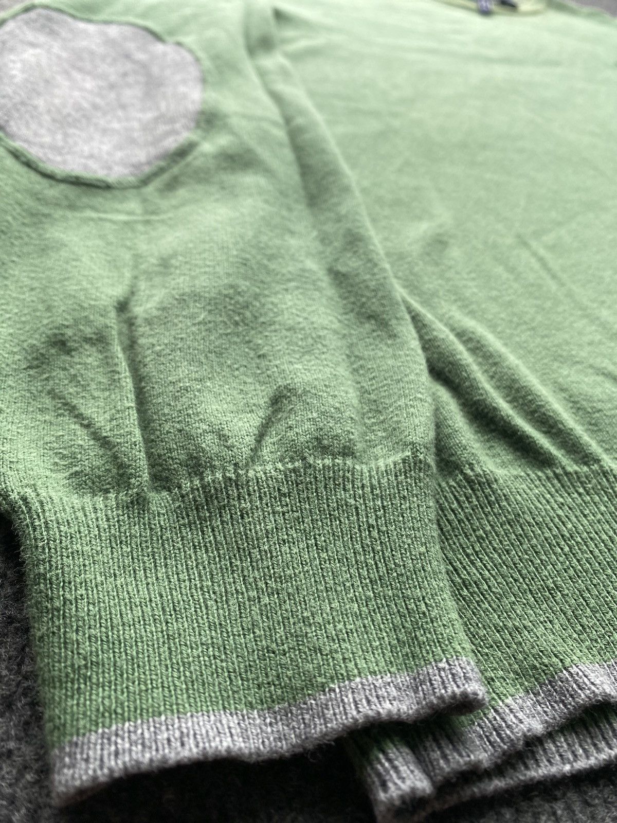 Armani 🔥Armani Jeans Pullover Sweater Green mens designer m rare Size US M / EU 48-50 / 2 - 12 Thumbnail