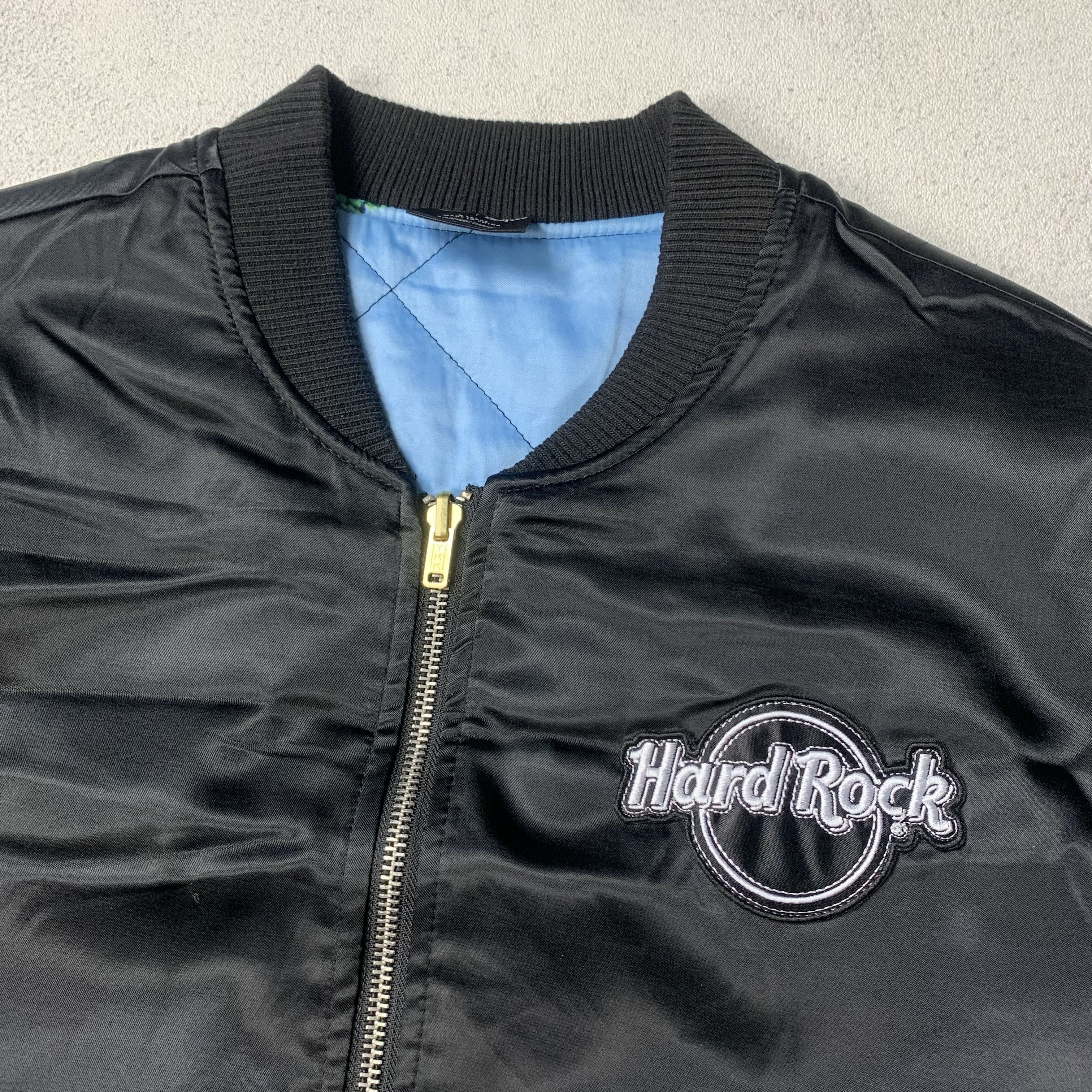 Hard Rock Cafe The Beatles x Hard Rock Cafe Bomber Jacket Size US XL / EU 56 / 4 - 5 Thumbnail