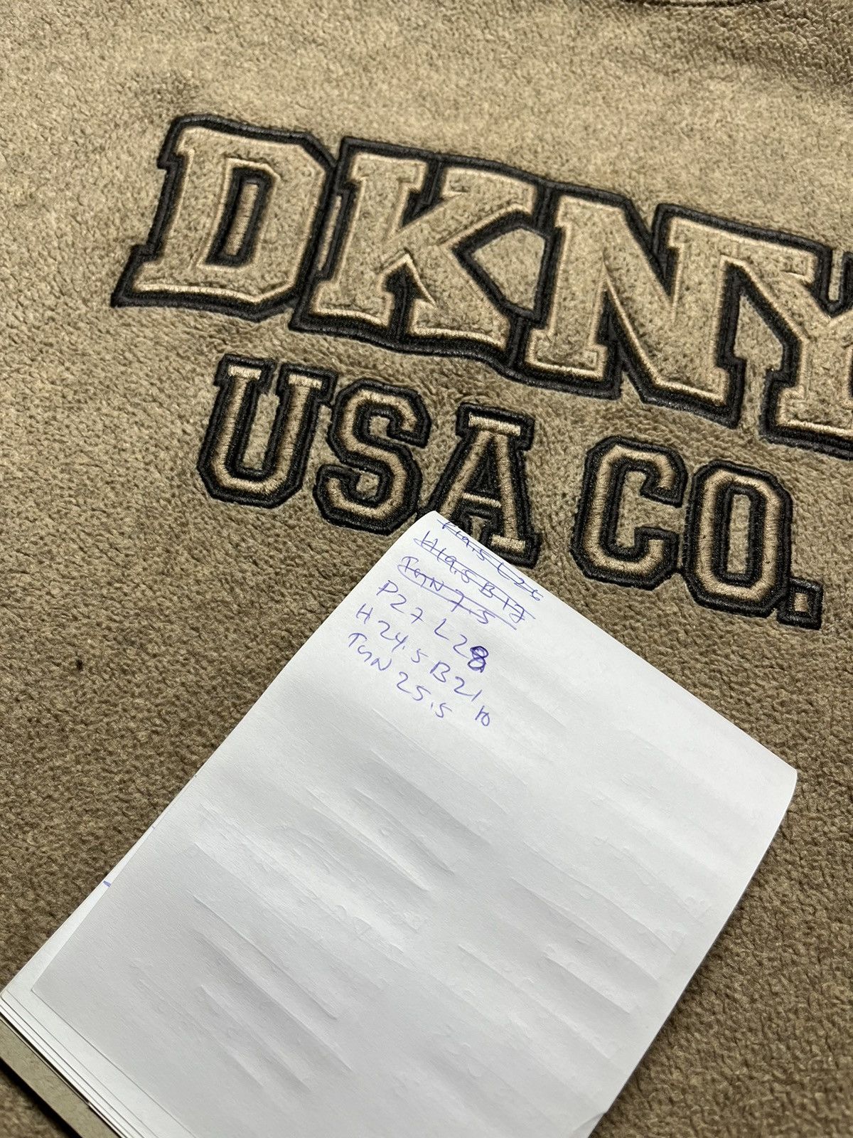DKNY × Vintage 💥RARE Vintage DKNY USA CO. Spell Out Sweetshirts 90s Size US M / EU 48-50 / 2 - 6 Thumbnail