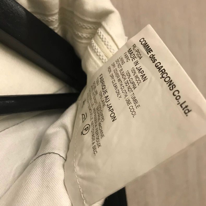 Comme des Garcons Comme des Garçons size s Black casual trousers Size US 28 / EU 44 - 6 Thumbnail
