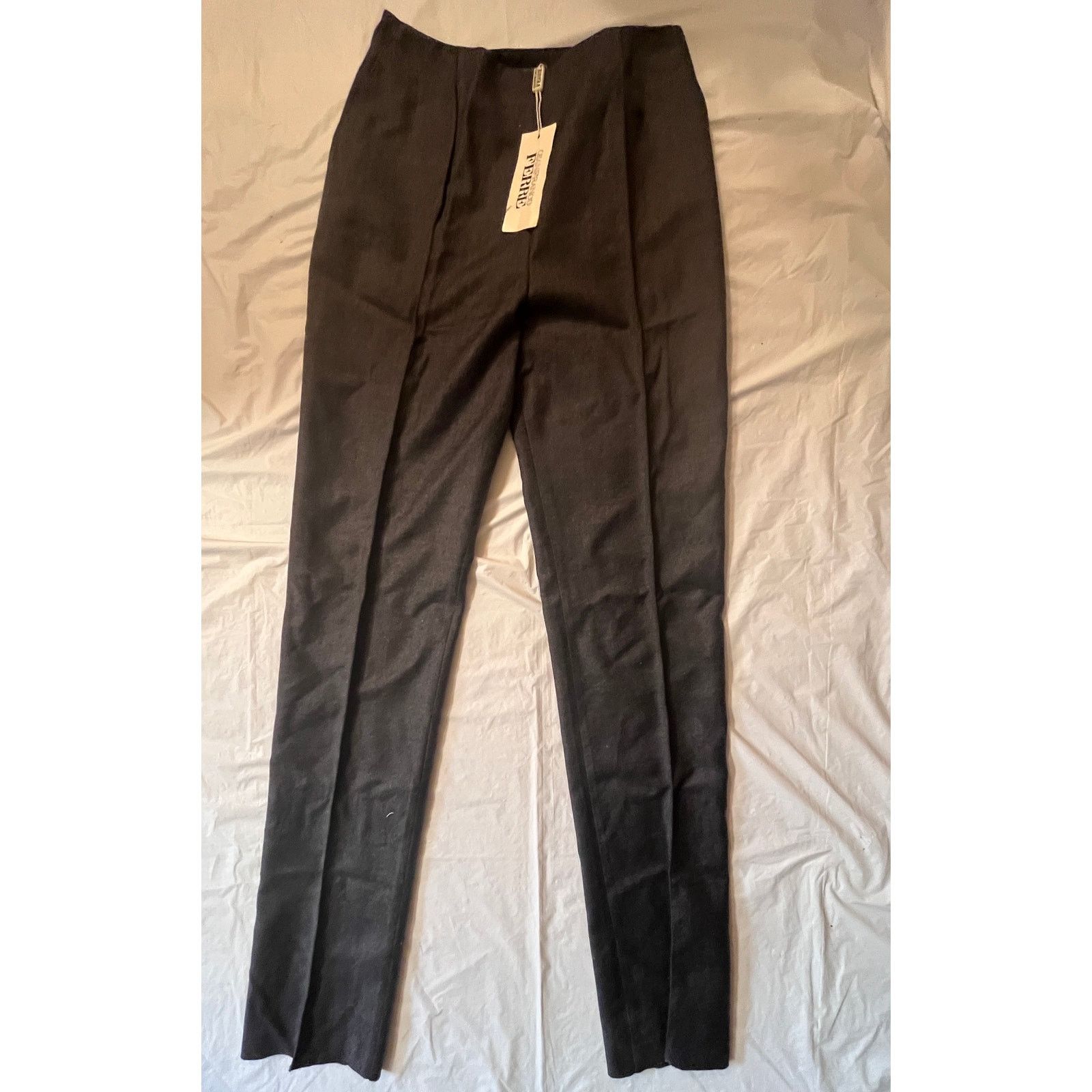 Gianfranco Ferre VTG Gianfranco Ferre Women Wool Pants Size 27" / US 4 / IT 40 - 2 Thumbnail