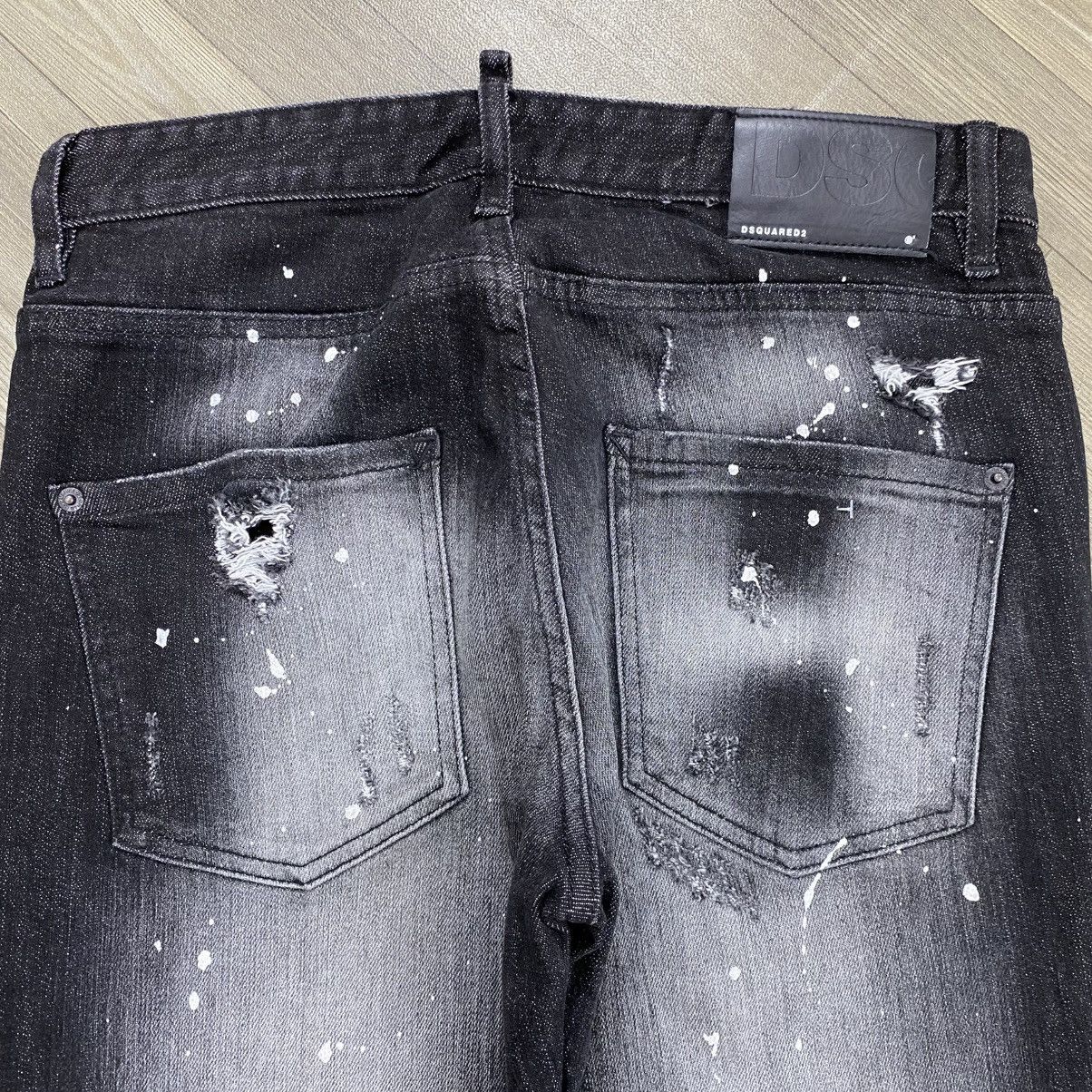 Dsquared2 2000s Dsquared2 Distressed Rock Punk Y2K Jeans ifsixwasnine Size US 30 / EU 46 - 17 Thumbnail