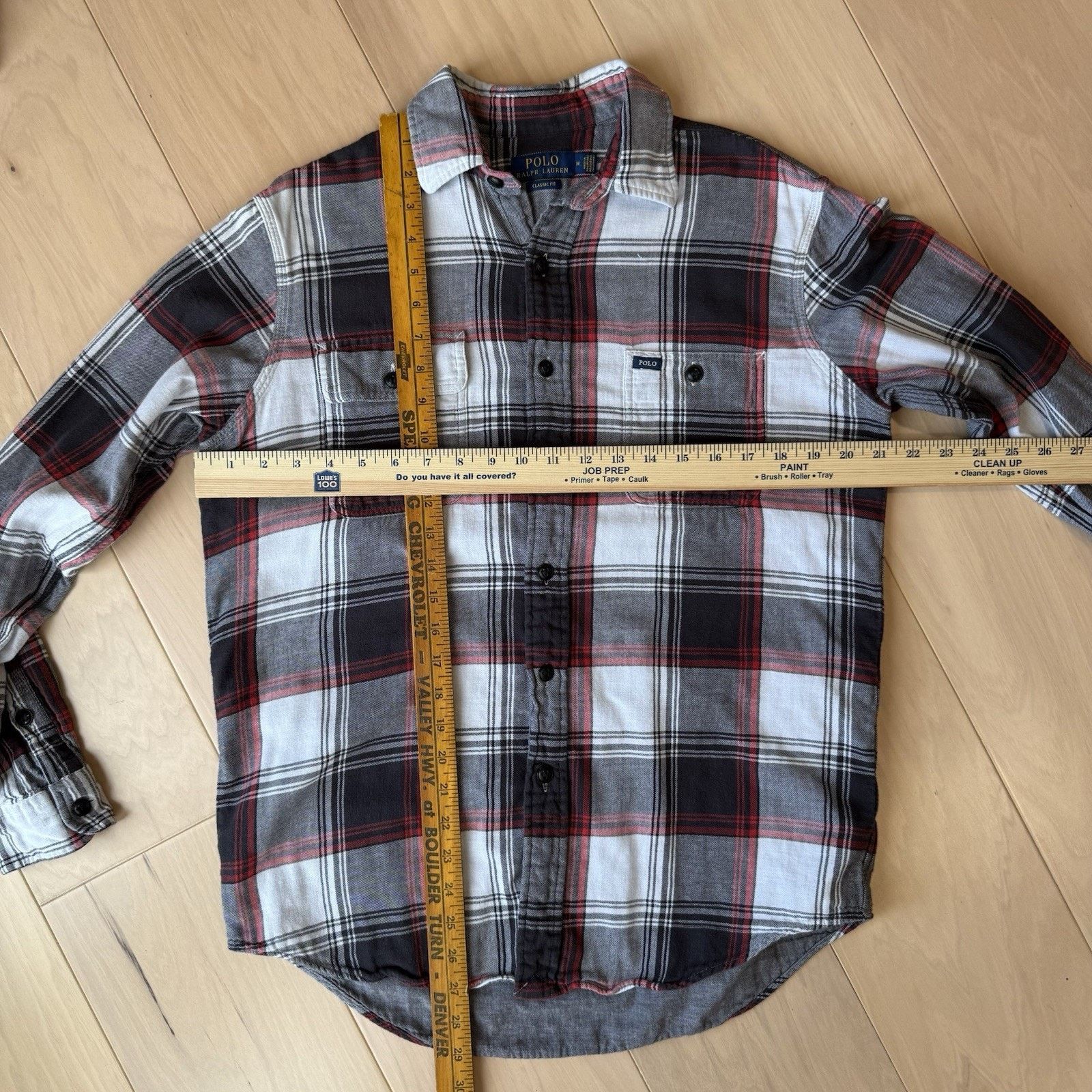 Polo Ralph Lauren Polo Ralph Lauren Flannel Medium Multicolor Plaid Causal Size US M / EU 48-50 / 2 - 3 Thumbnail