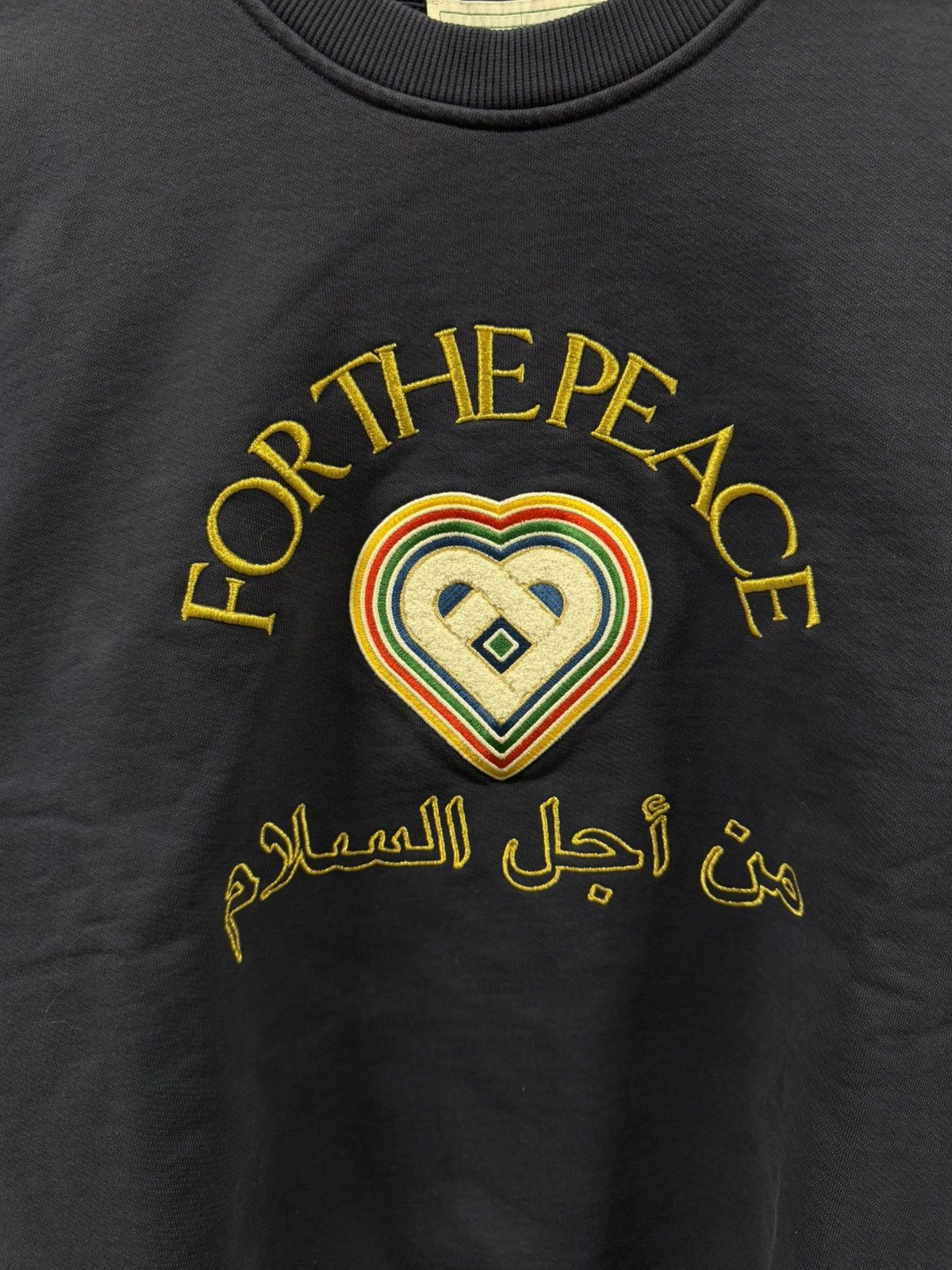 Casablanca Casablanca Crest Logo Embroidery Sweatshirt NEW 650$ Size US XL / EU 56 / 4 - 2 Thumbnail
