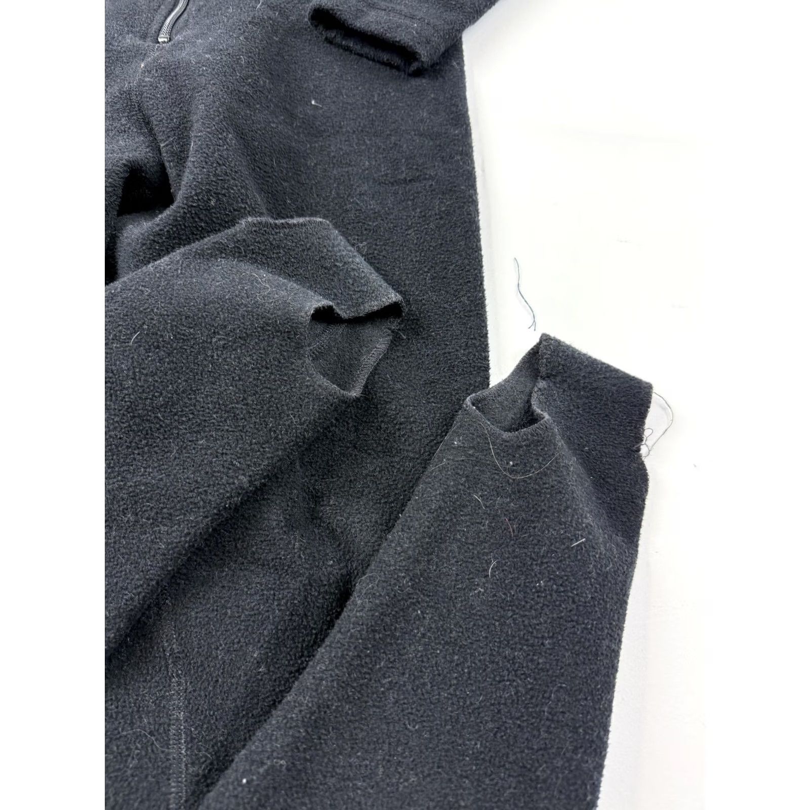 Eddie Bauer Eddie Bauer EBTEK Coverall Womens M Black Fleece Zip Long Sleeve One Piece Size M / US 6-8 / IT 42-44 - 2 Thumbnail