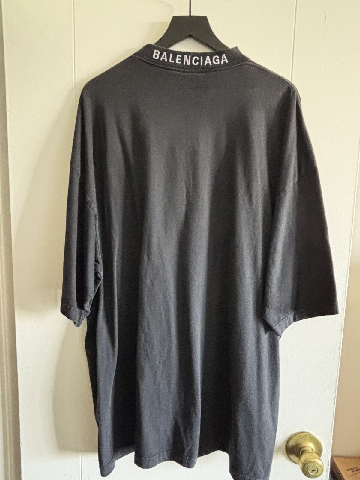 Balenciaga BALENCIAGA I LOVE GRAPHIC T-SHIRT Size US L / EU 52-54 / 3 - 3 Thumbnail