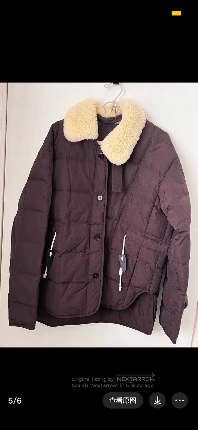 Jil Sander Jil Sander size 36 Faux Fur Goose Down Jacket Size M / US 6-8 / IT 42-44 - 5 Thumbnail