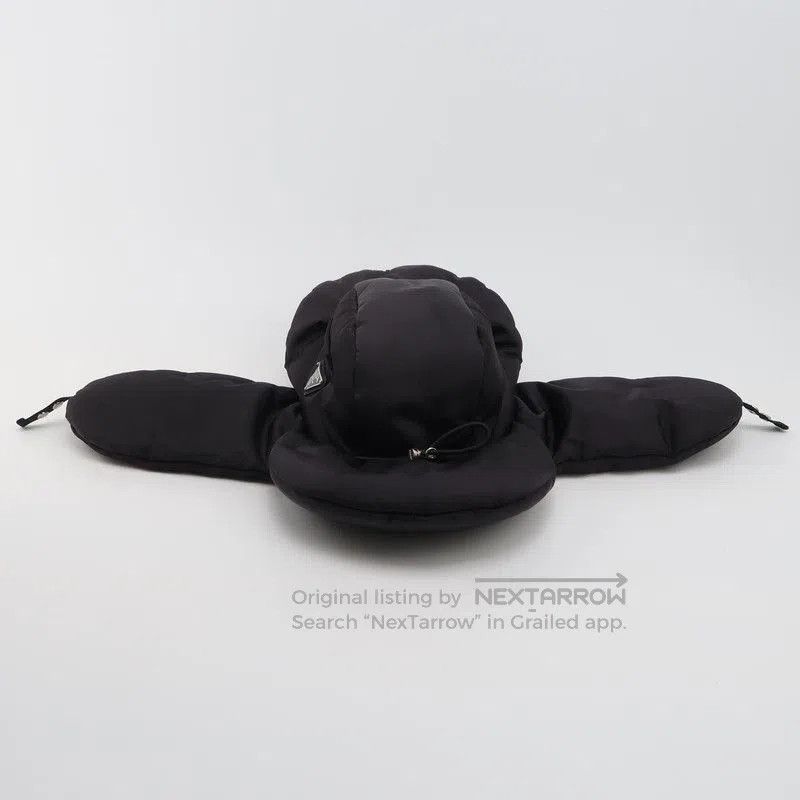 Prada Prada Plain Triangle Logo Ear Flap Hat. Size ONE SIZE - 3 Thumbnail
