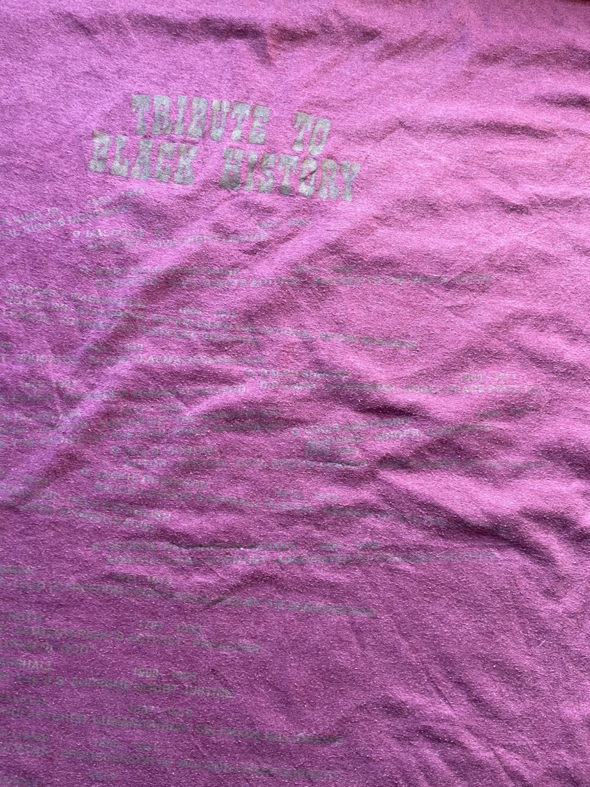 Jerzees 90’s Black History Vintage t-shirt Martin Luther King Size US XXL / EU 58 / 5 - 25 Thumbnail