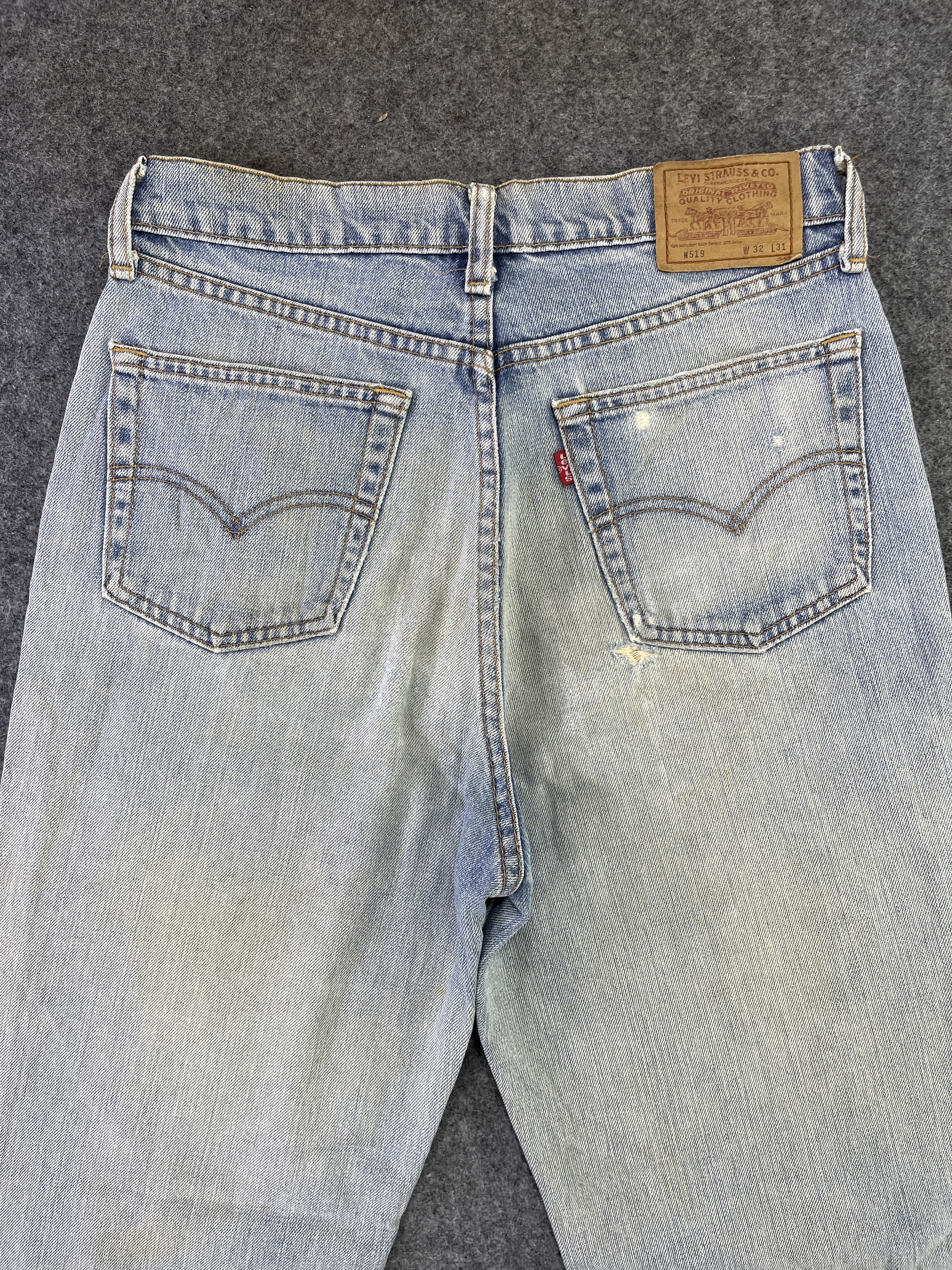 Levi's 90's Vintage Levis 511 Distressed Jeans - J911 Size US 29 - 4 Thumbnail