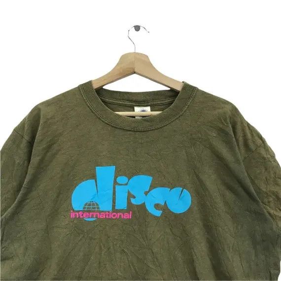 Japanese Brand Vtg 90’ SARCASTIC DISCO Japan Streetwear Hip Hop Tee Shirt Size US M / EU 48-50 / 2 - 2 Thumbnail