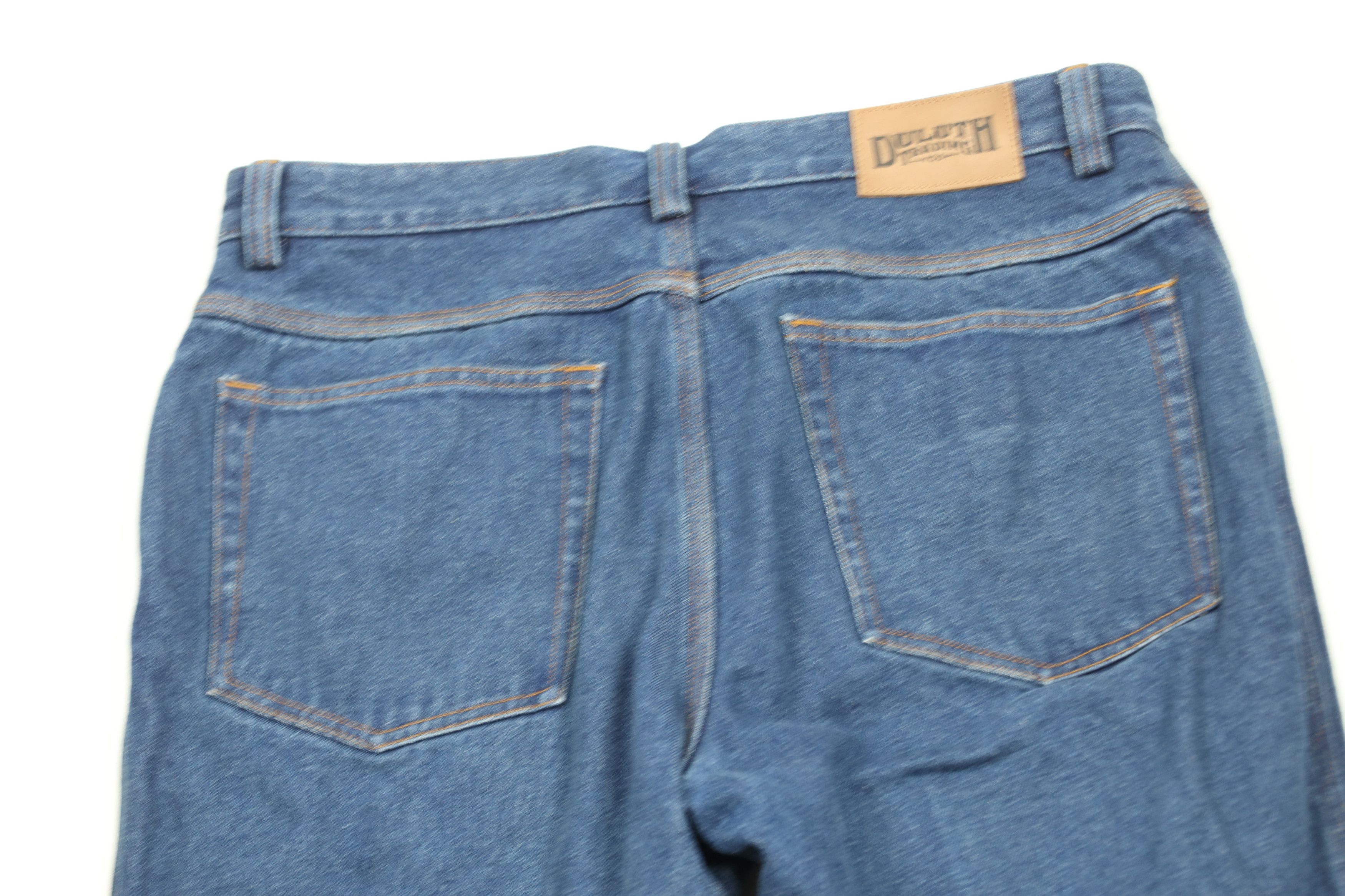 Duluth Trading Company Duluth Trading Co Flannel Lined Heavyweight Denim Jeans Size US 34 / EU 50 - 9 Thumbnail