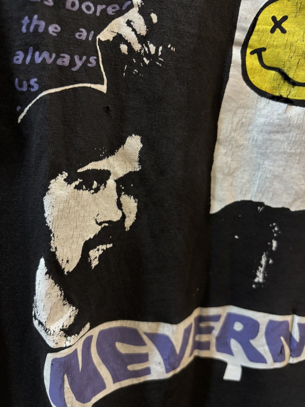 Band Tees Nirvana vintage T shirt 90’s Size US L / EU 52-54 / 3 - 3 Thumbnail