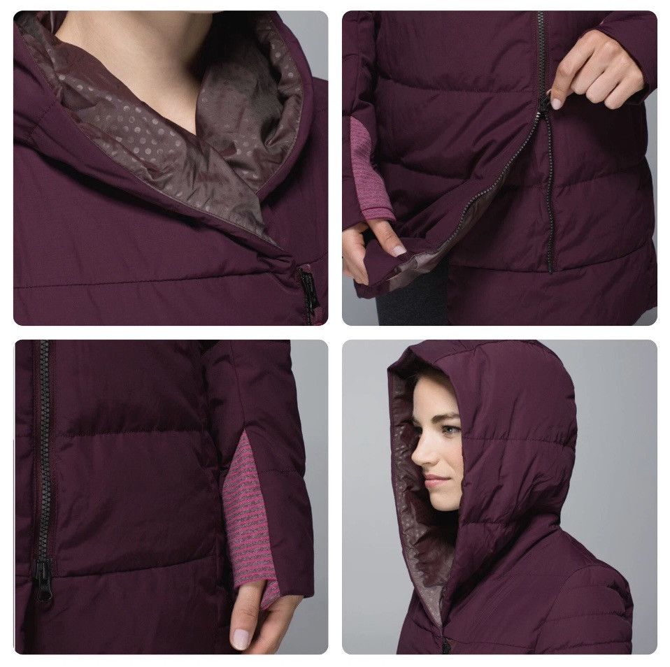 Lululemon Lululemon Puffy Blanket Jacket Plum sz.6 Size S / US 4 / IT 40 - 6 Thumbnail