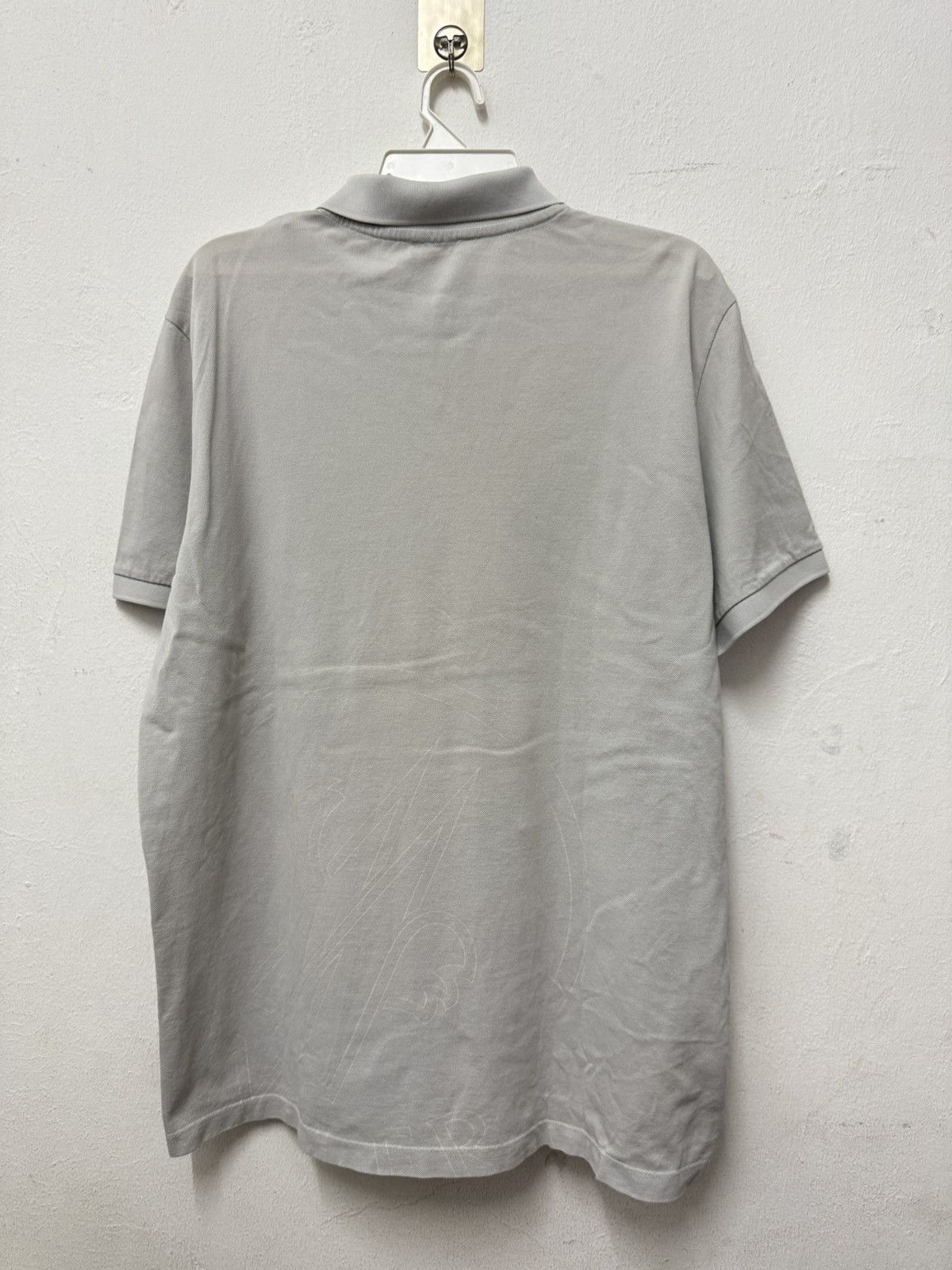 Moncler Moncler Maglia Polo Manica corta Soft Gray Polo Shirt Size US L / EU 52-54 / 3 - 7 Thumbnail