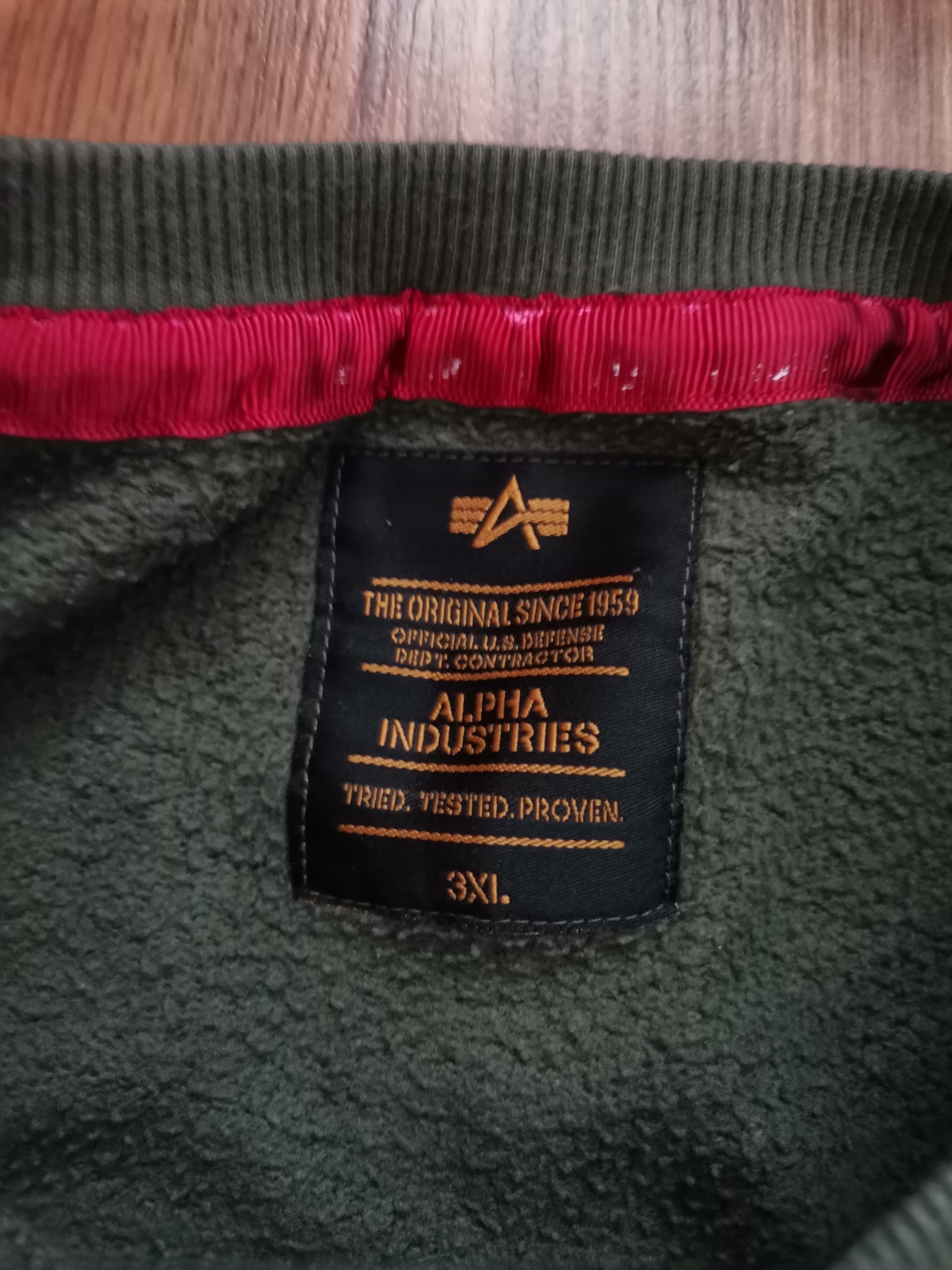 Alpha Industries Alpha Industries Sweatshirt Size US XXL / EU 58 / 5 - 2 Thumbnail