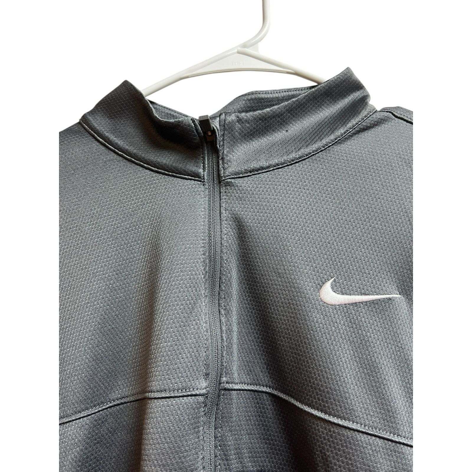Nike Nike Men's Dri-Fit Half-Zip Pullover Gray Large Size US L / EU 52-54 / 3 - 2 Thumbnail