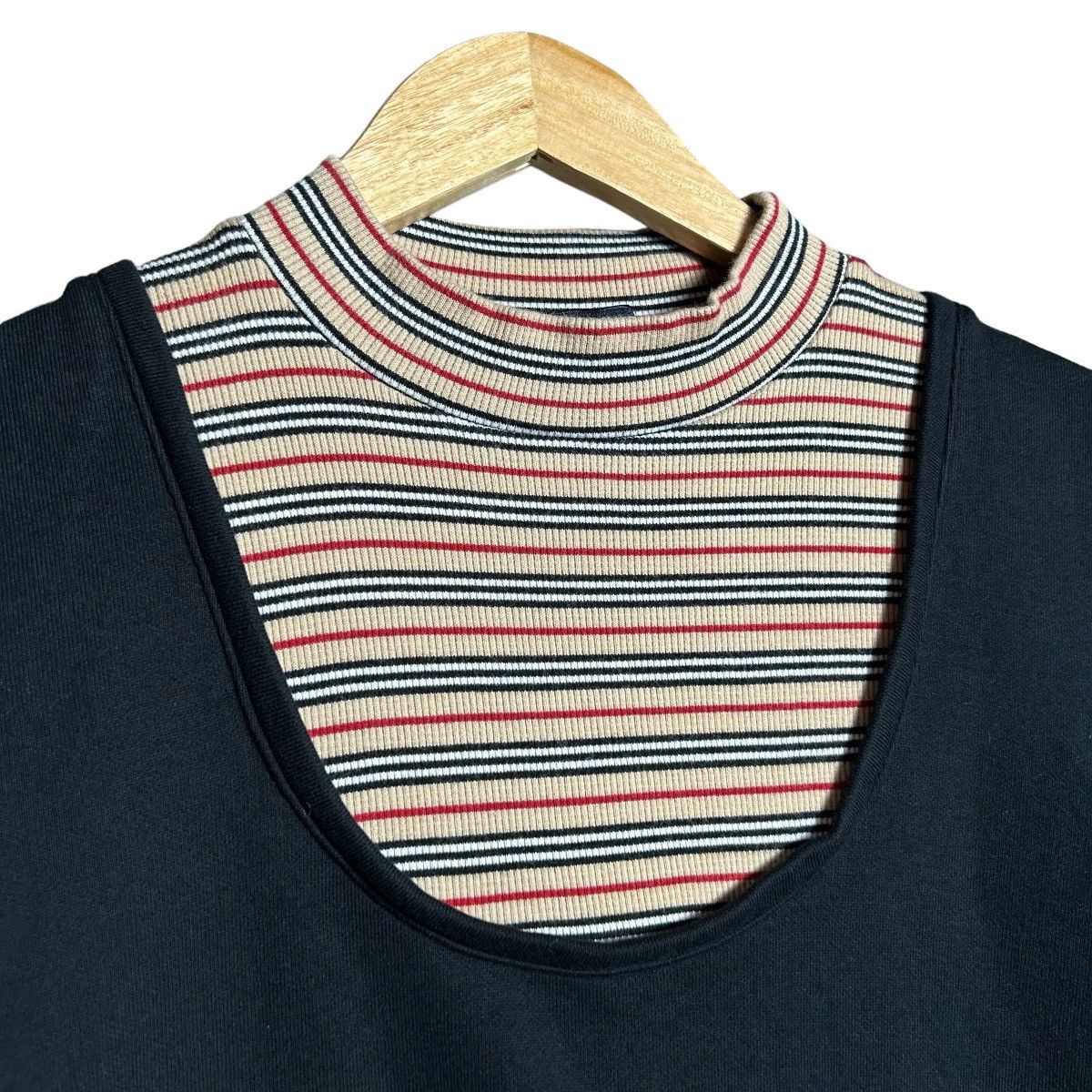 Burberry Burberry Nova Check Pullover Sweatshirt Size S / US 4 / IT 40 - 3 Thumbnail