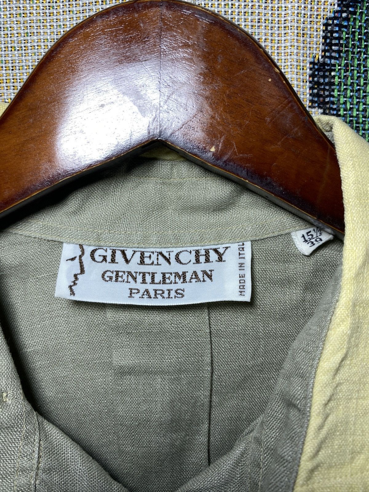 Givenchy Givenchy Gentleman Paris Vintage 70's Rare Size US L / EU 52-54 / 3 - 4 Thumbnail