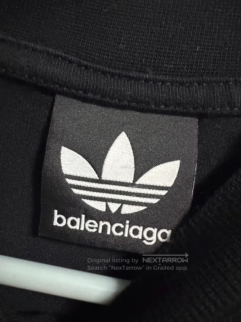 Balenciaga Balenciaga Black short-sleeve T-shirt Size US M / EU 48-50 / 2 - 2 Thumbnail