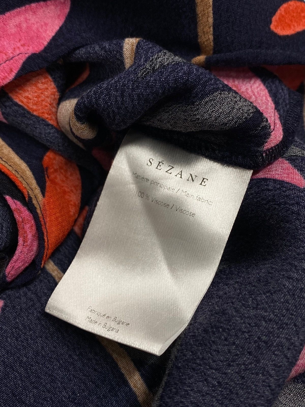 Sezane 🔥 Y2K SÉZANE FLORAL SHIRT MADE IN FRANCE PARIS VIBES Size S / US 4 / IT 40 - 12 Thumbnail