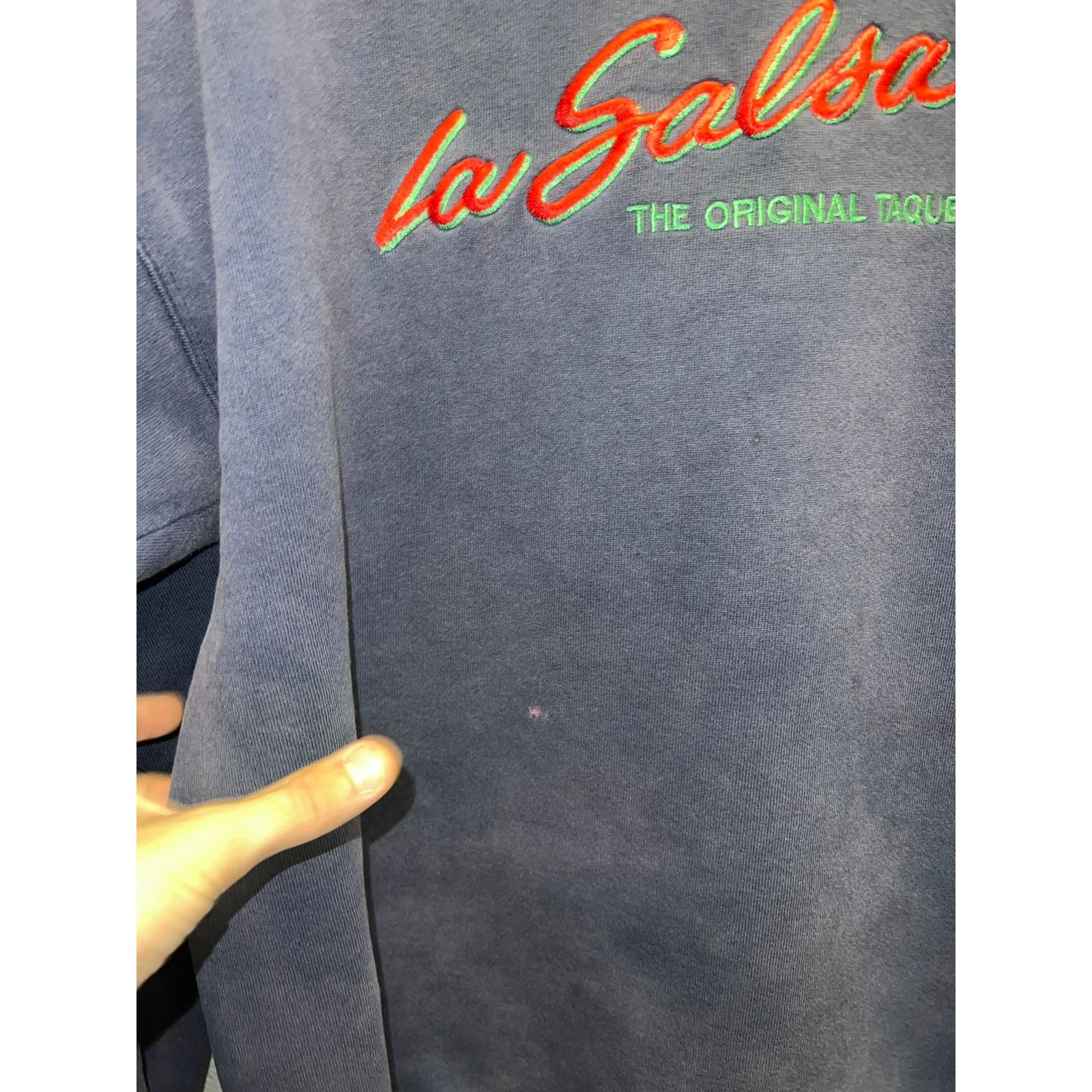 Vintage Vintage Taqueria Sweatshirt Crewnewck La Salsa Santee VTG L Size US L / EU 52-54 / 3 - 5 Thumbnail