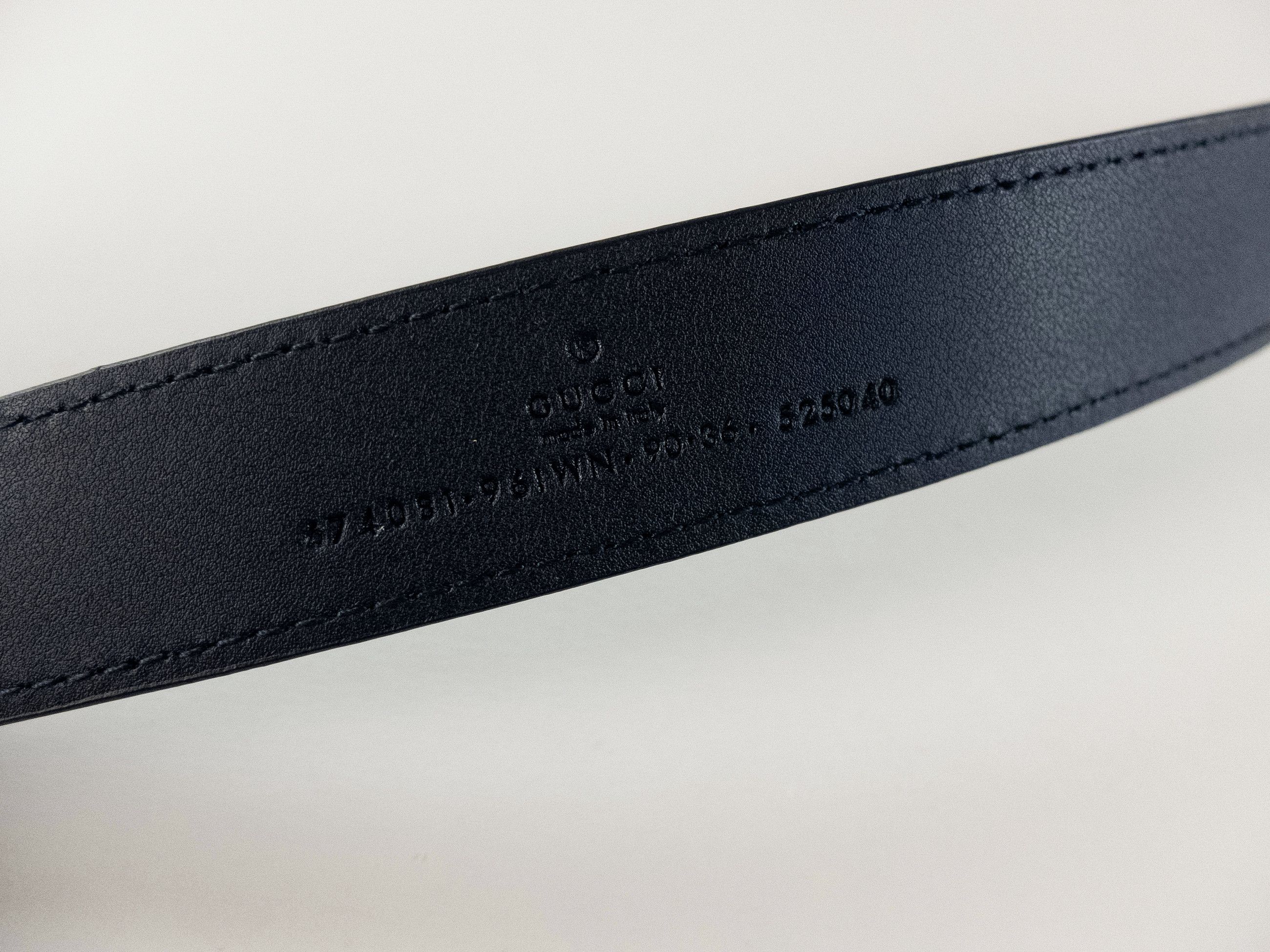 Gucci GUCCI Ophidia beige black GG Web canvas belt bag Size 90 Size ONE SIZE - 9 Thumbnail