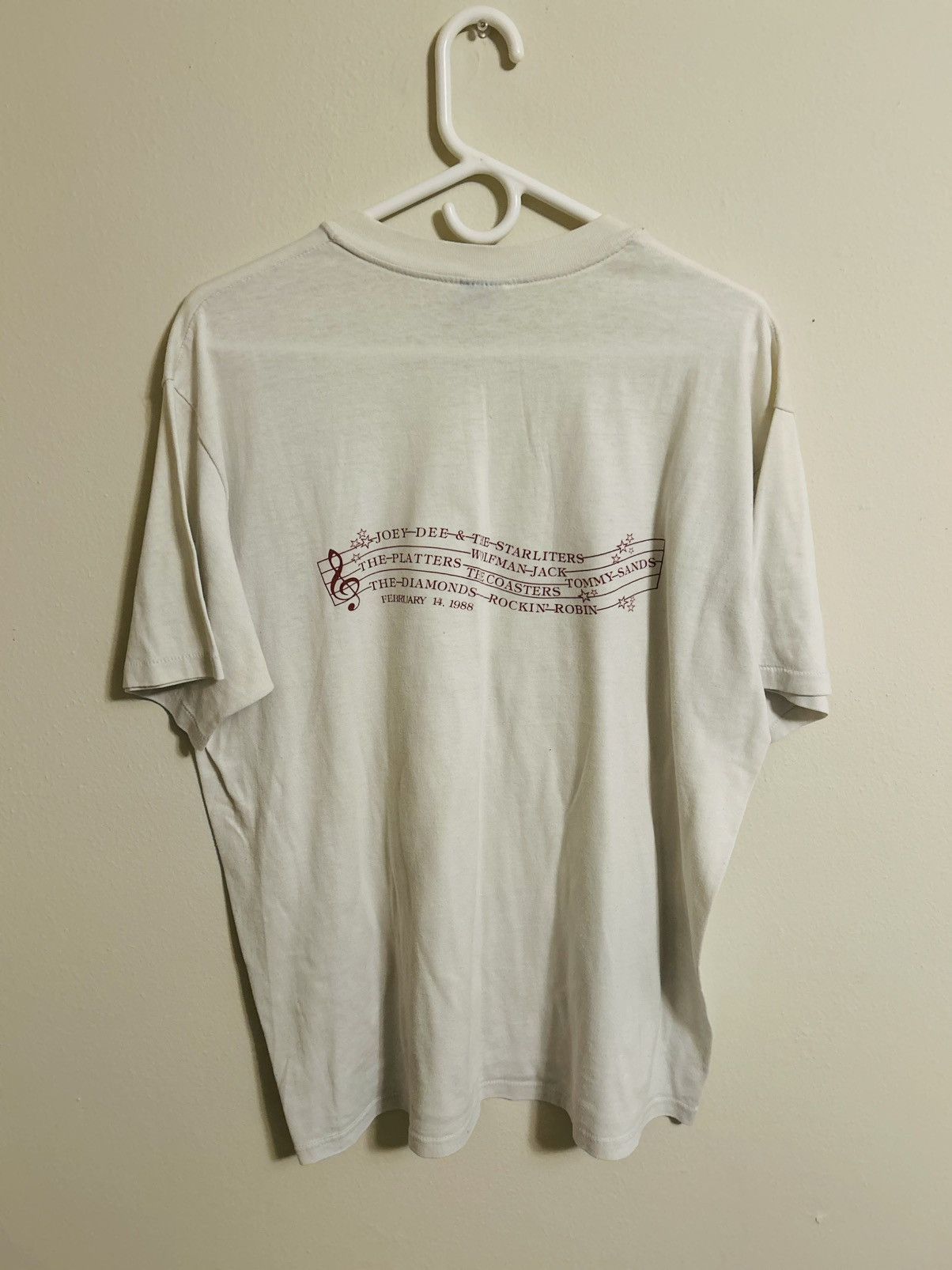 Vintage Vintage 1988 Rock 'n Roll T-shirt made in USA Size US XL / EU 56 / 4 - 3 Thumbnail
