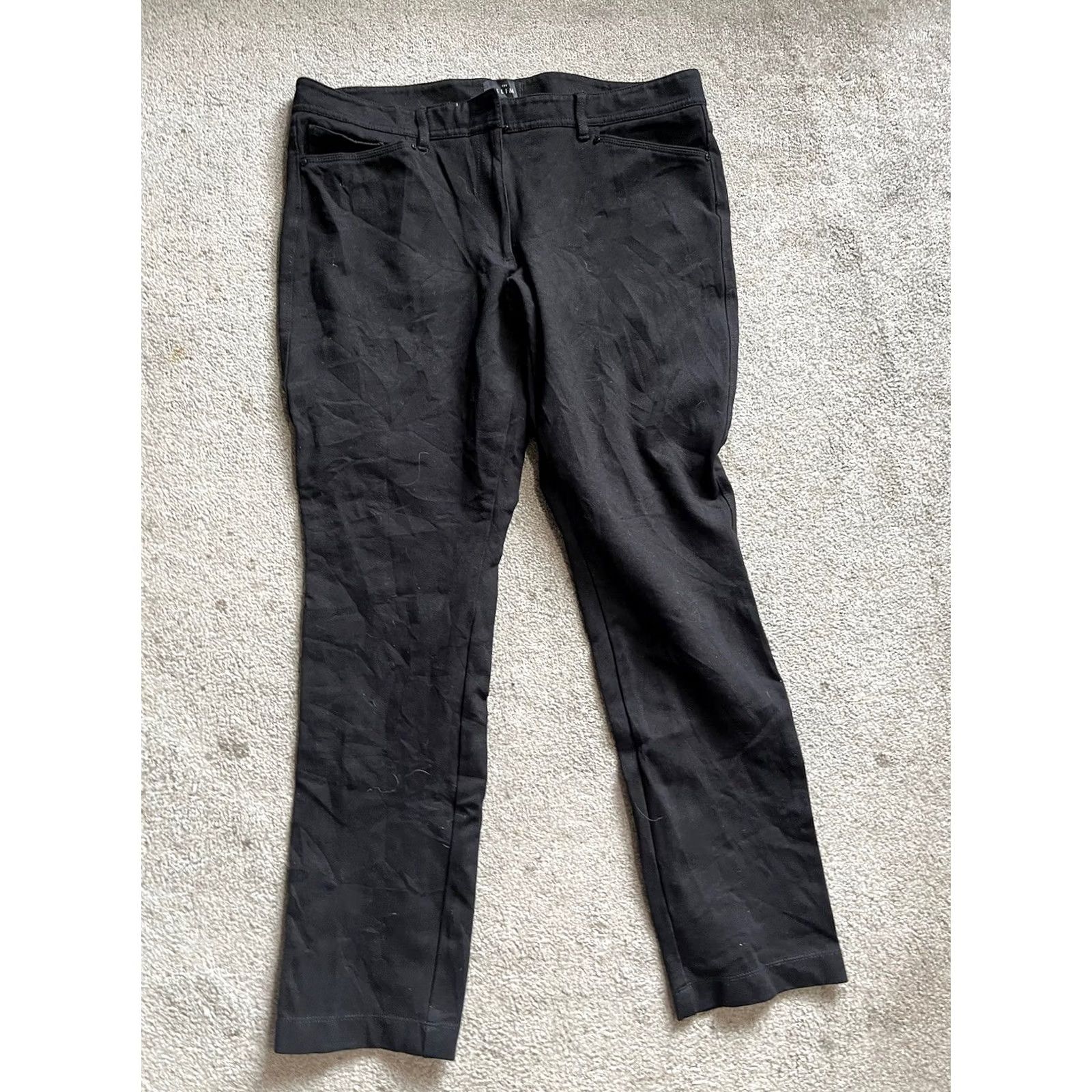White House Black Market White House Black Market Ankle Pants Womens Size 12 Slim Mid Rise Size 34" / US 12 / IT 48 - 2 Thumbnail