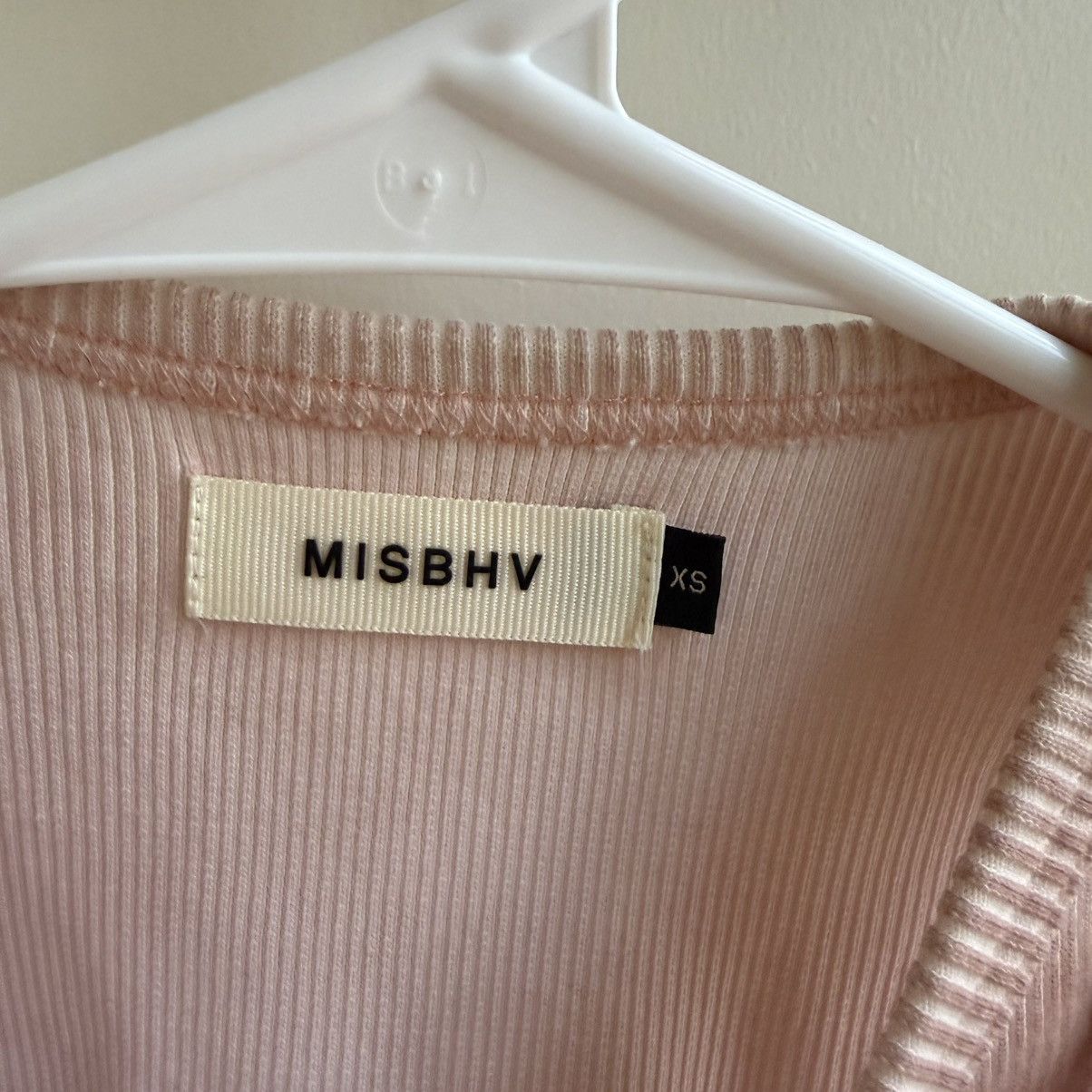 Misbhv MISBHV Pink Crop Top Size XS / US 0-2 / IT 36-38 - 3 Thumbnail